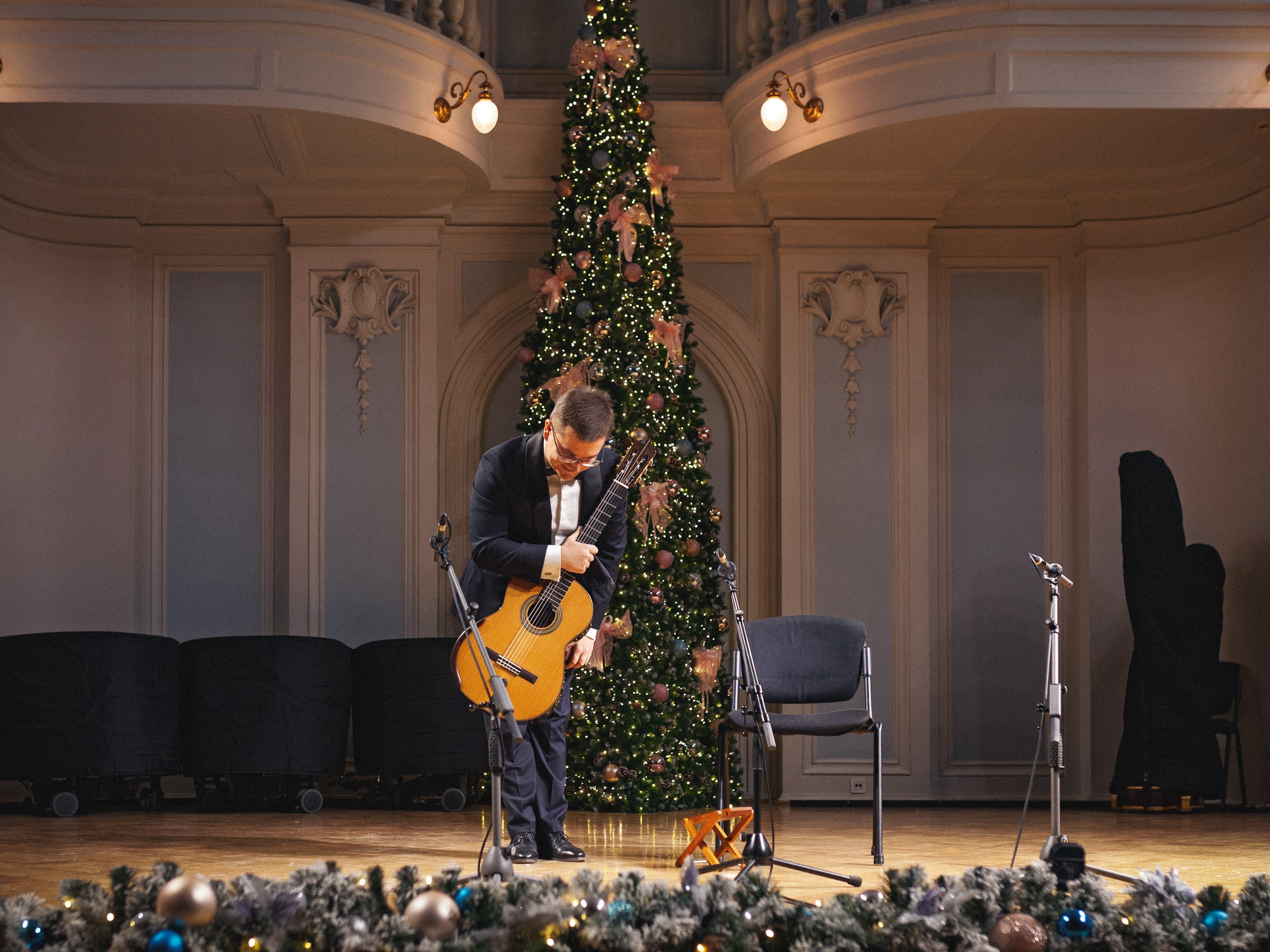 Московское гитарное трио в Московской консерватории. Дмитрий Бородаев