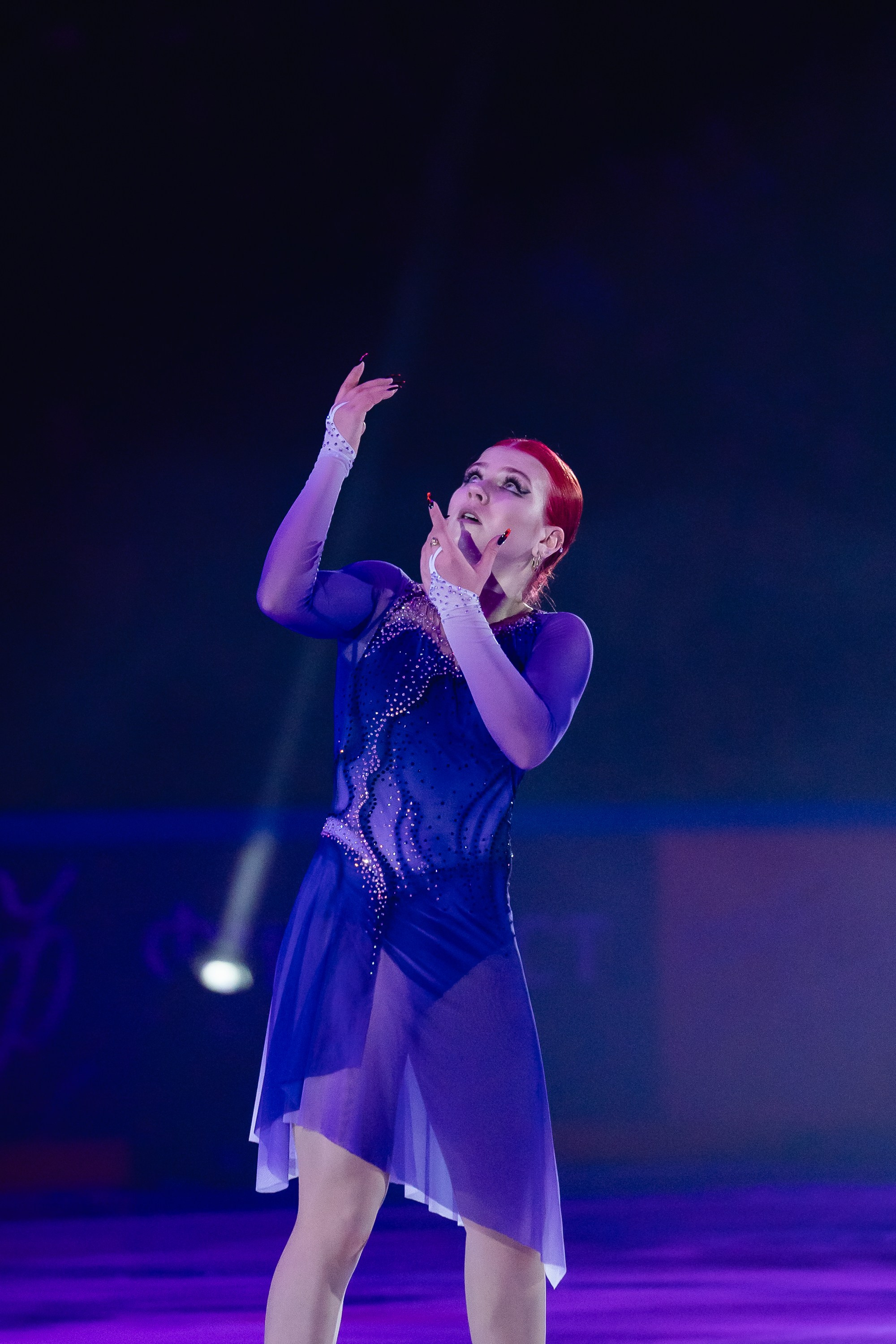 Шоу «Чемпионы на льду» в Новосибирске. Воробьева Ксения — Спортивный и танцевальный фотограф Новосибирск