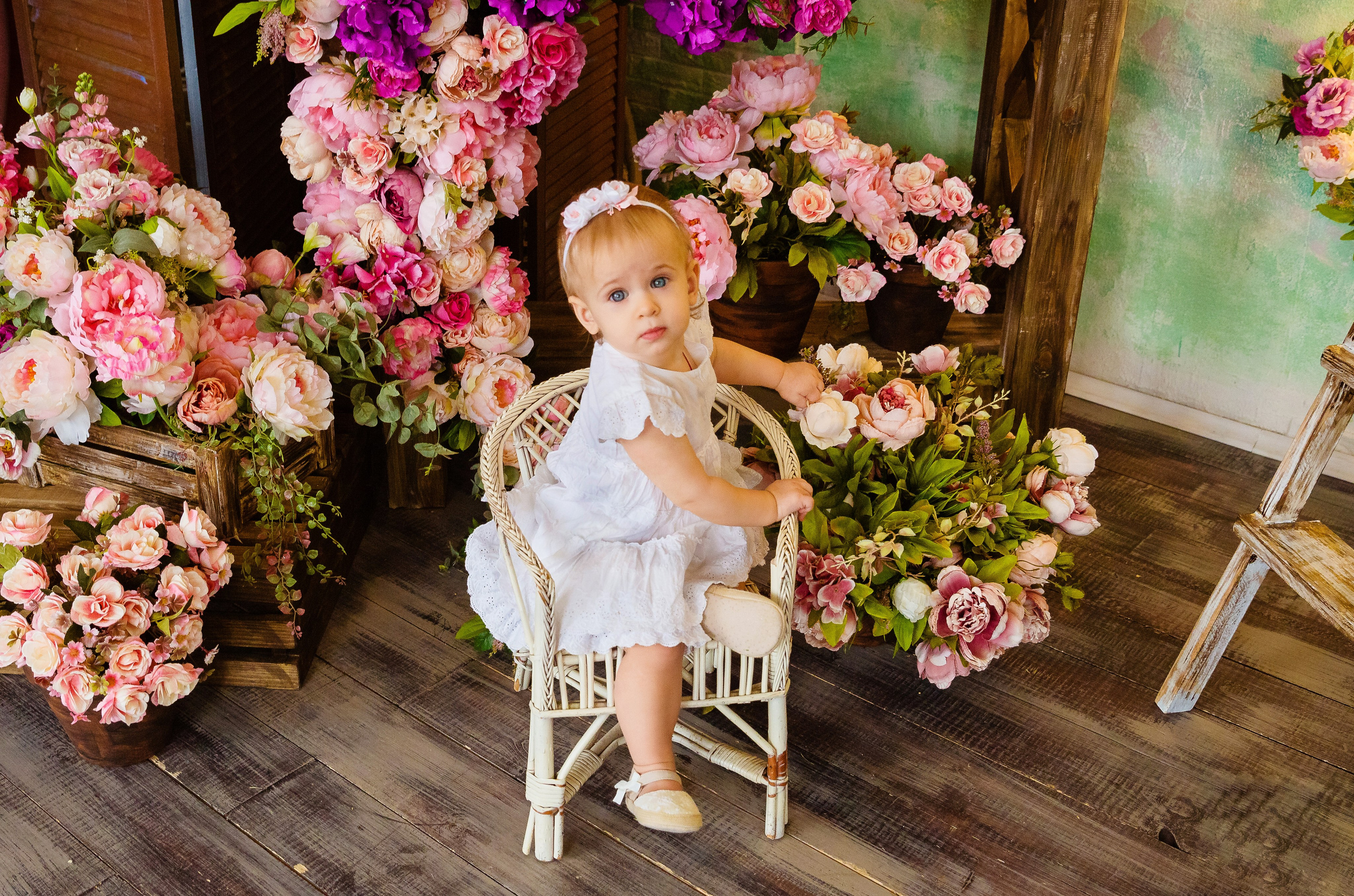 Фотосессия малышей до года