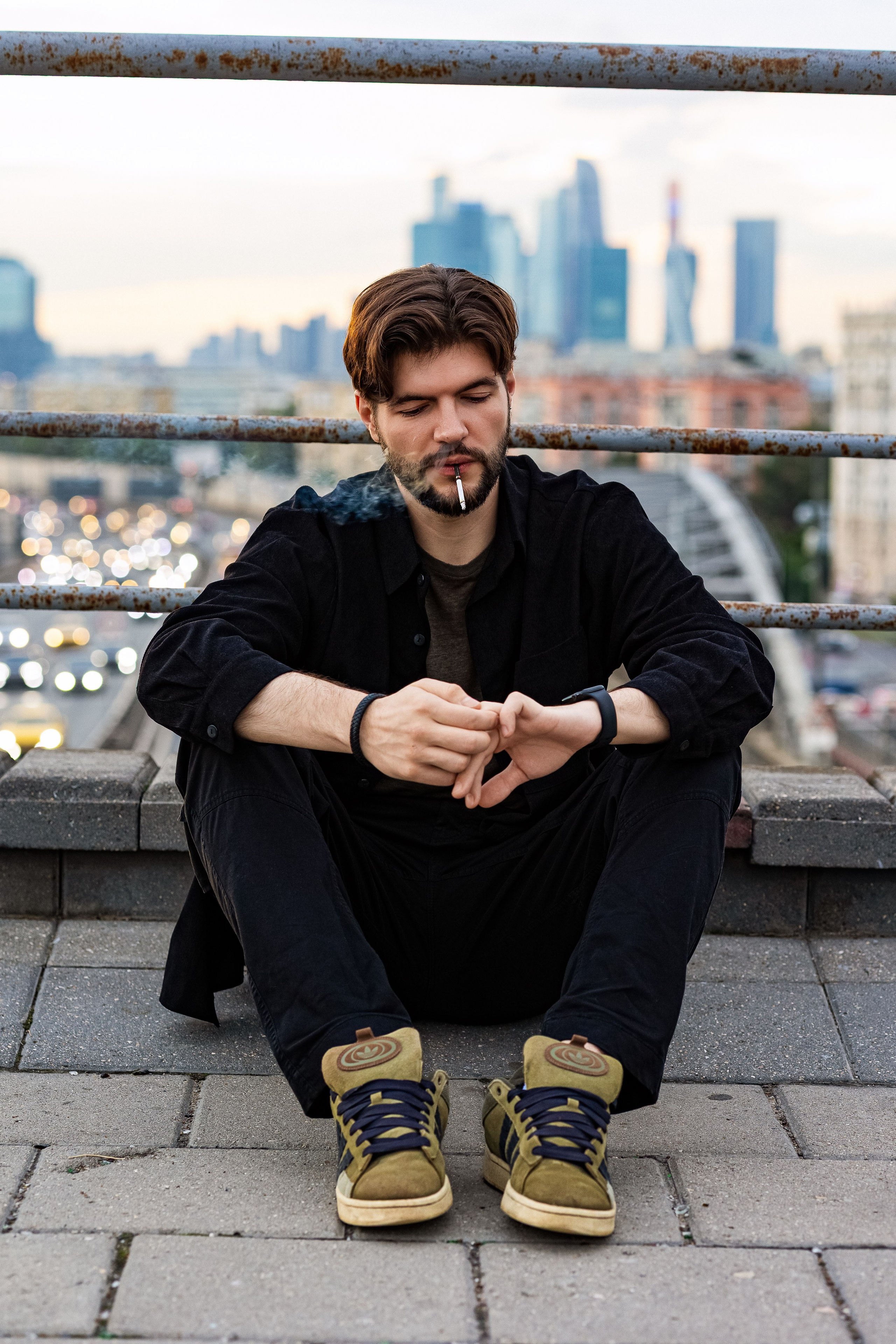 Мужская фотосессия в Москве с подбором одежды