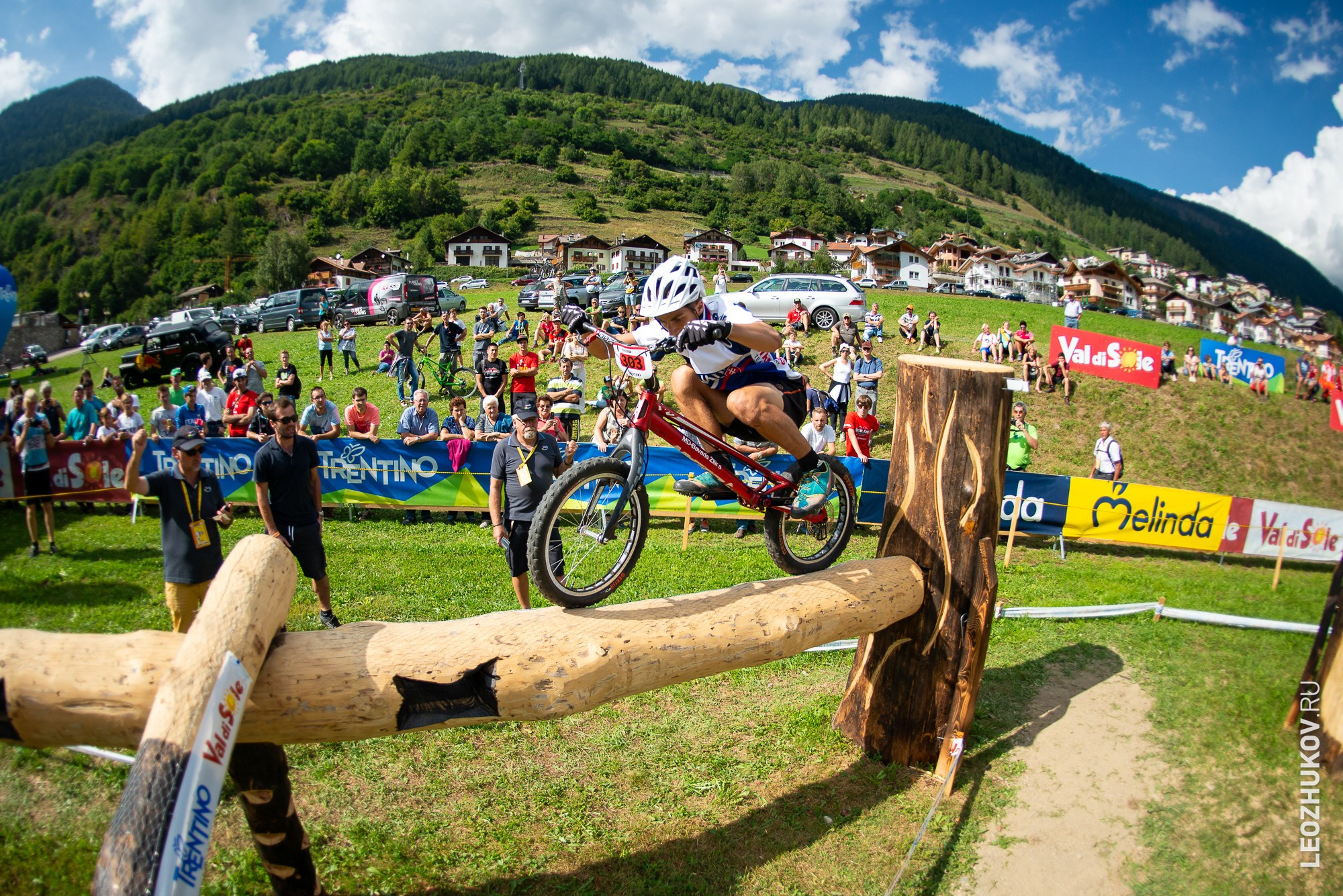 UCI Trials World Championships 2016 — finals. Sports photographer Leonid Zhukov