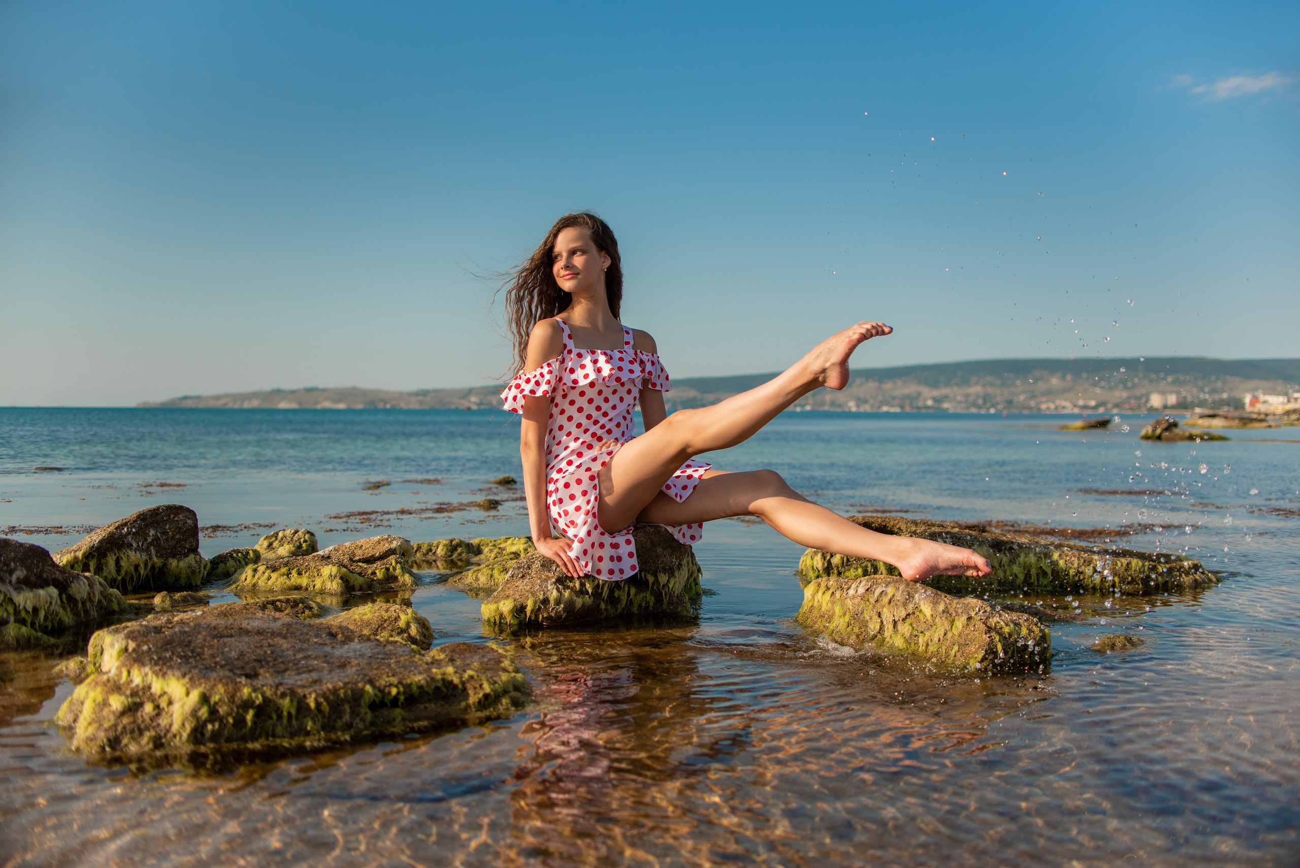 Прекрасная балерина Анастасия. Семейный и свадебный фотограф в Феодосии и Коктебеле