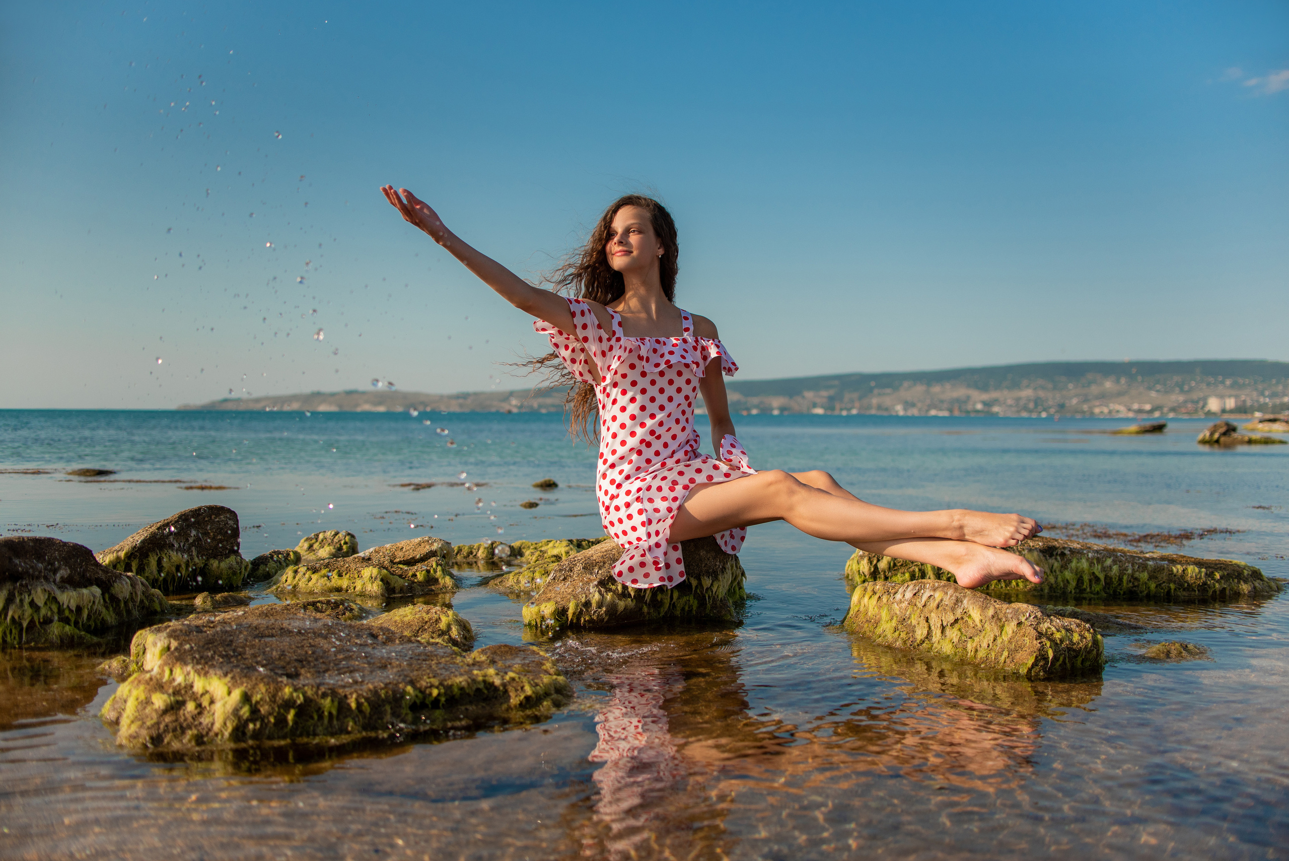 Прекрасная балерина Анастасия. Семейный и свадебный фотограф в Феодосии и Коктебеле