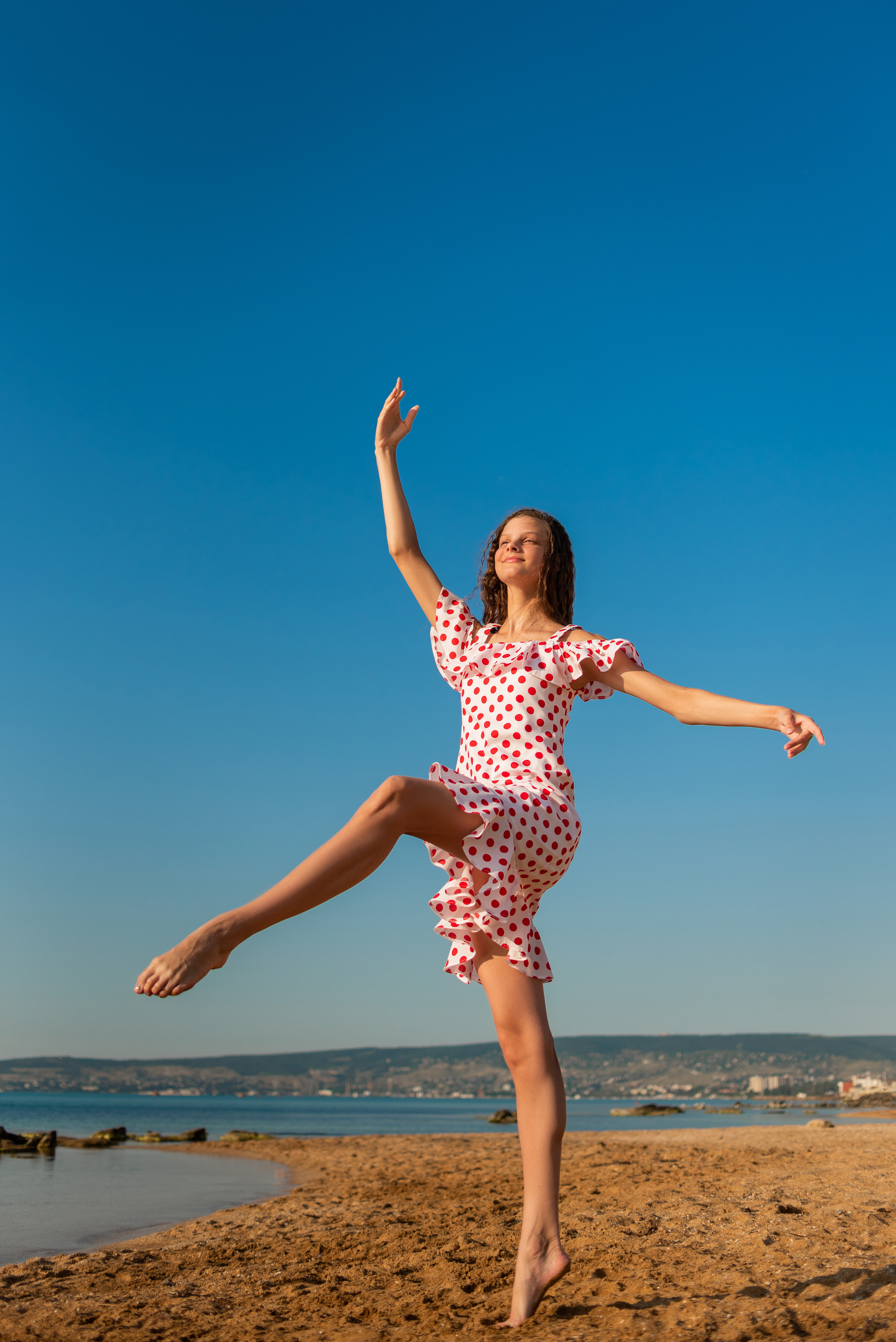 Прекрасная балерина Анастасия. Семейный и свадебный фотограф в Феодосии и Коктебеле