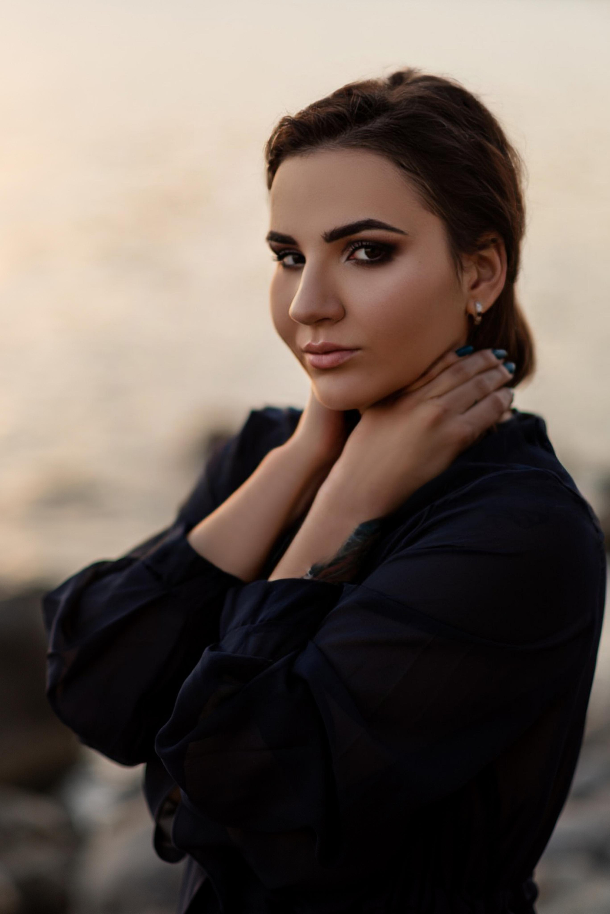 Анастасия на закате. Семейный и свадебный фотограф в Феодосии и Коктебеле