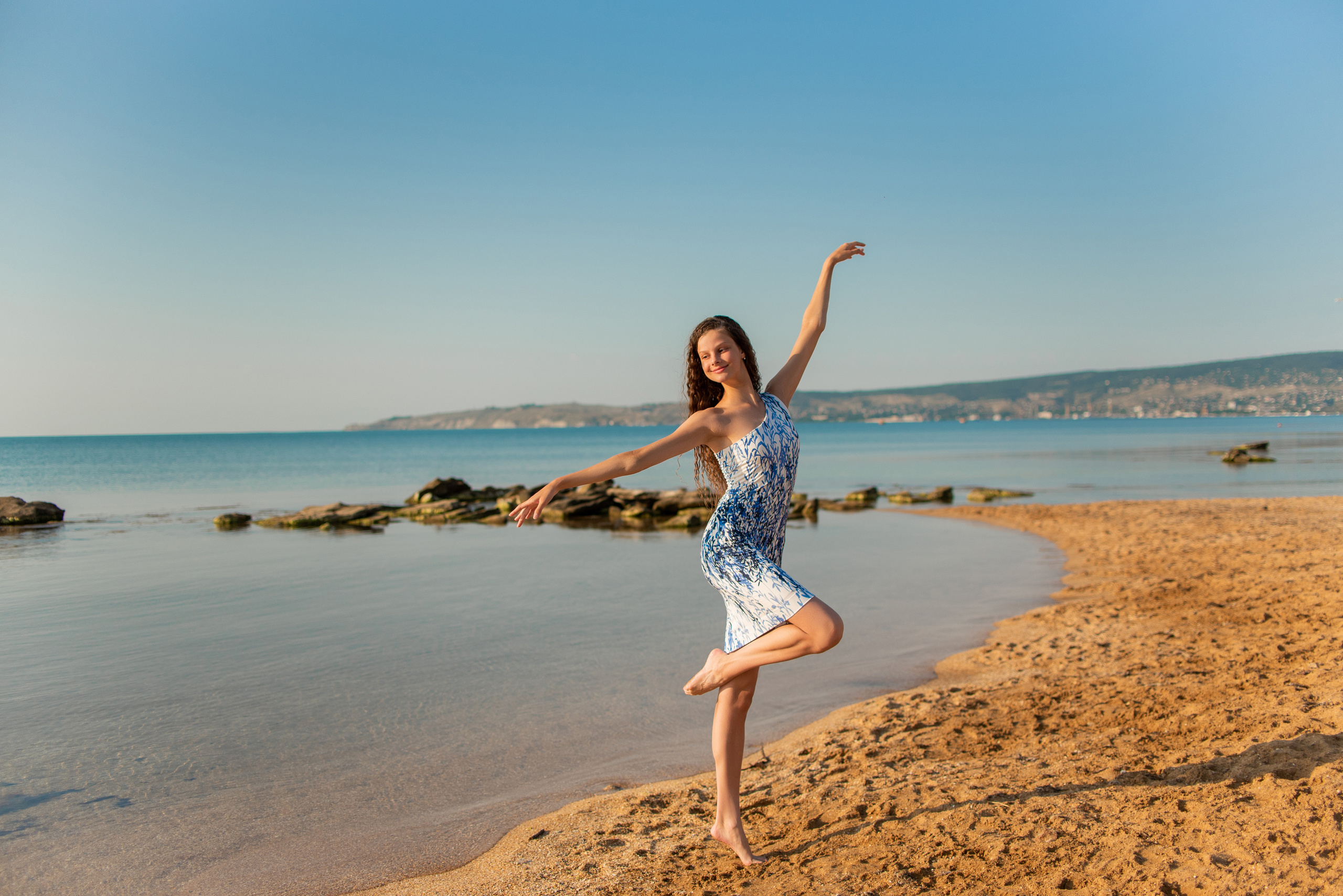 Прекрасная балерина Анастасия. Семейный и свадебный фотограф в Феодосии и Коктебеле