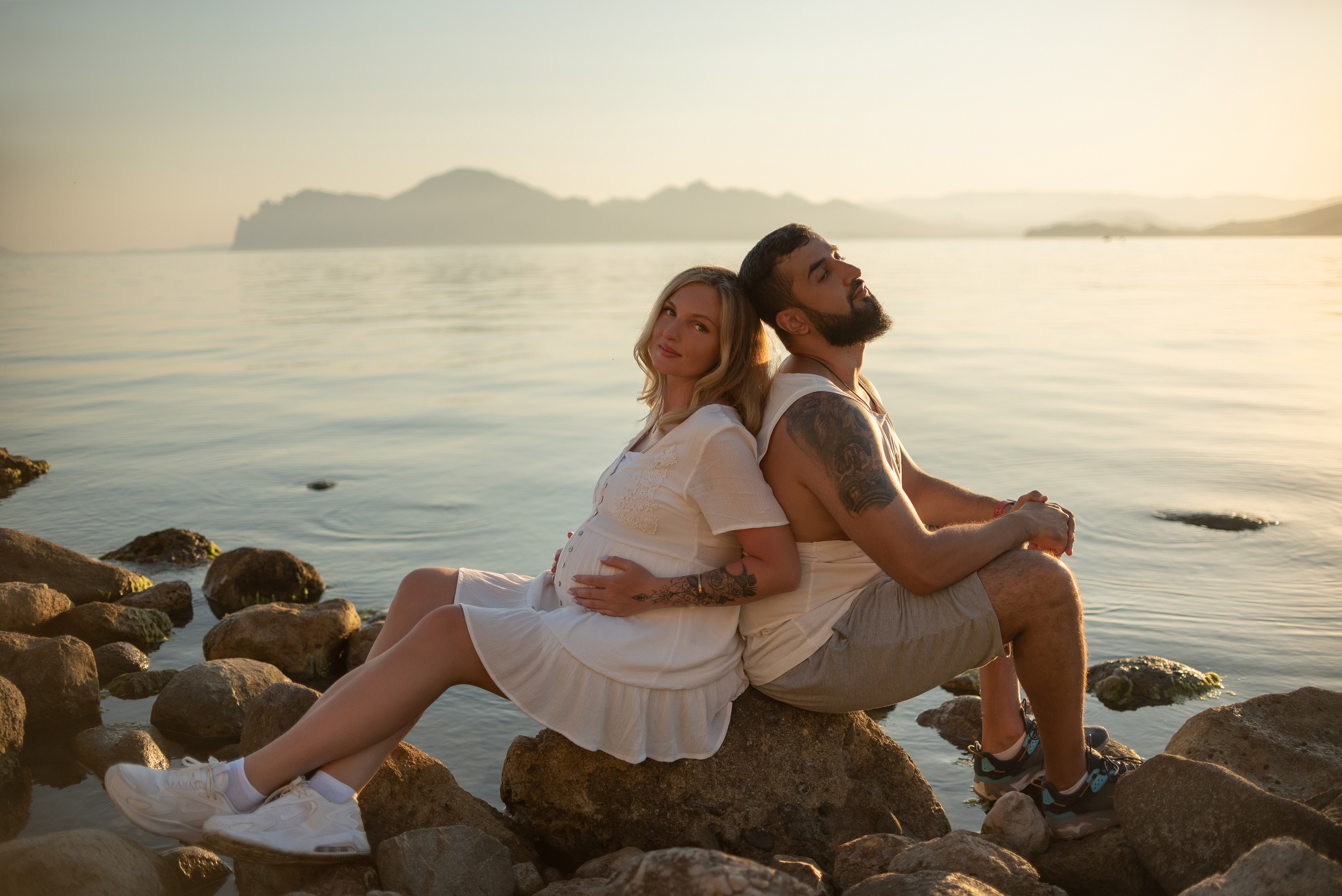 Регина и Джемал в ожидании малыша. Семейный и свадебный фотограф в Феодосии и Коктебеле