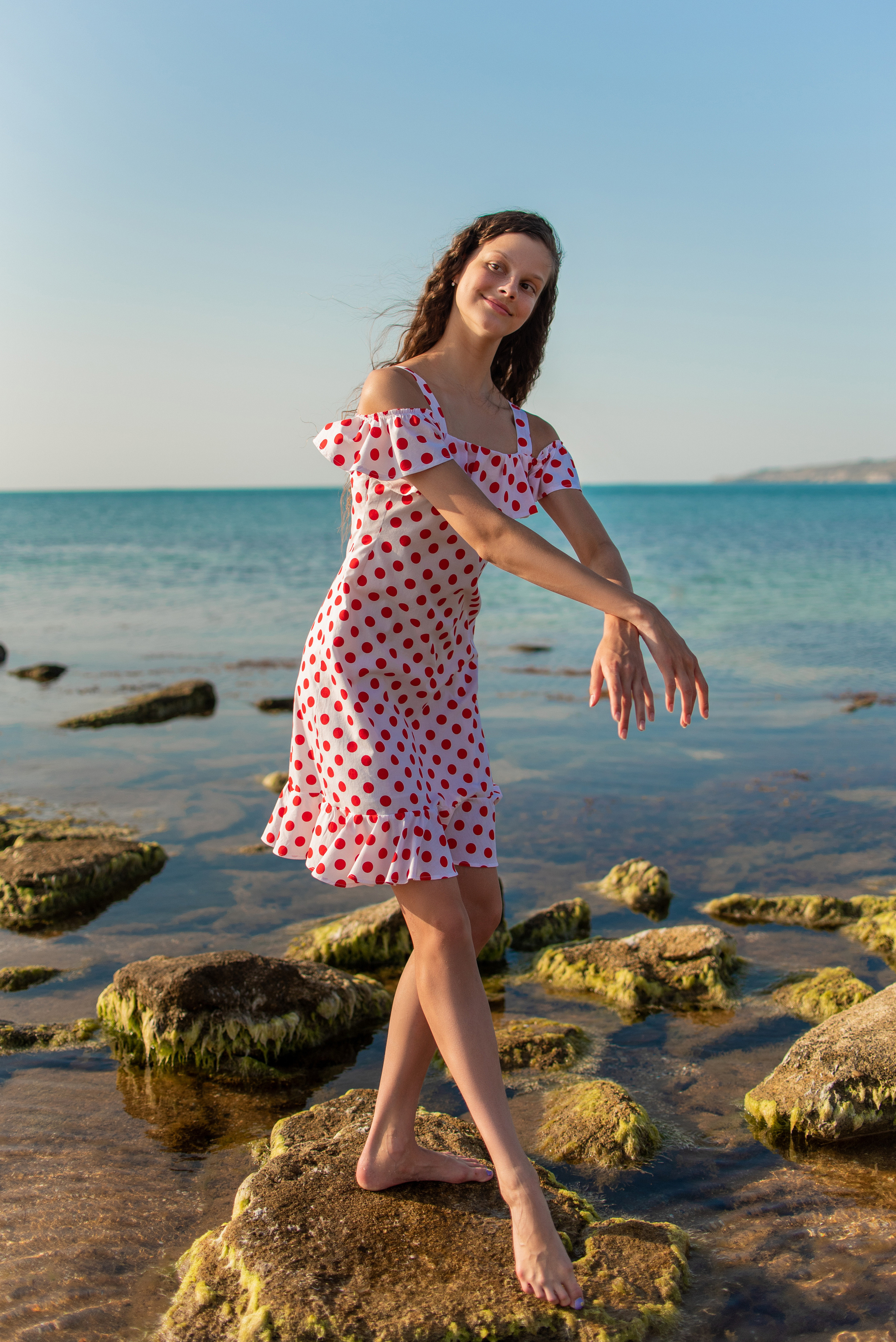 Прекрасная балерина Анастасия. Семейный и свадебный фотограф в Феодосии и Коктебеле