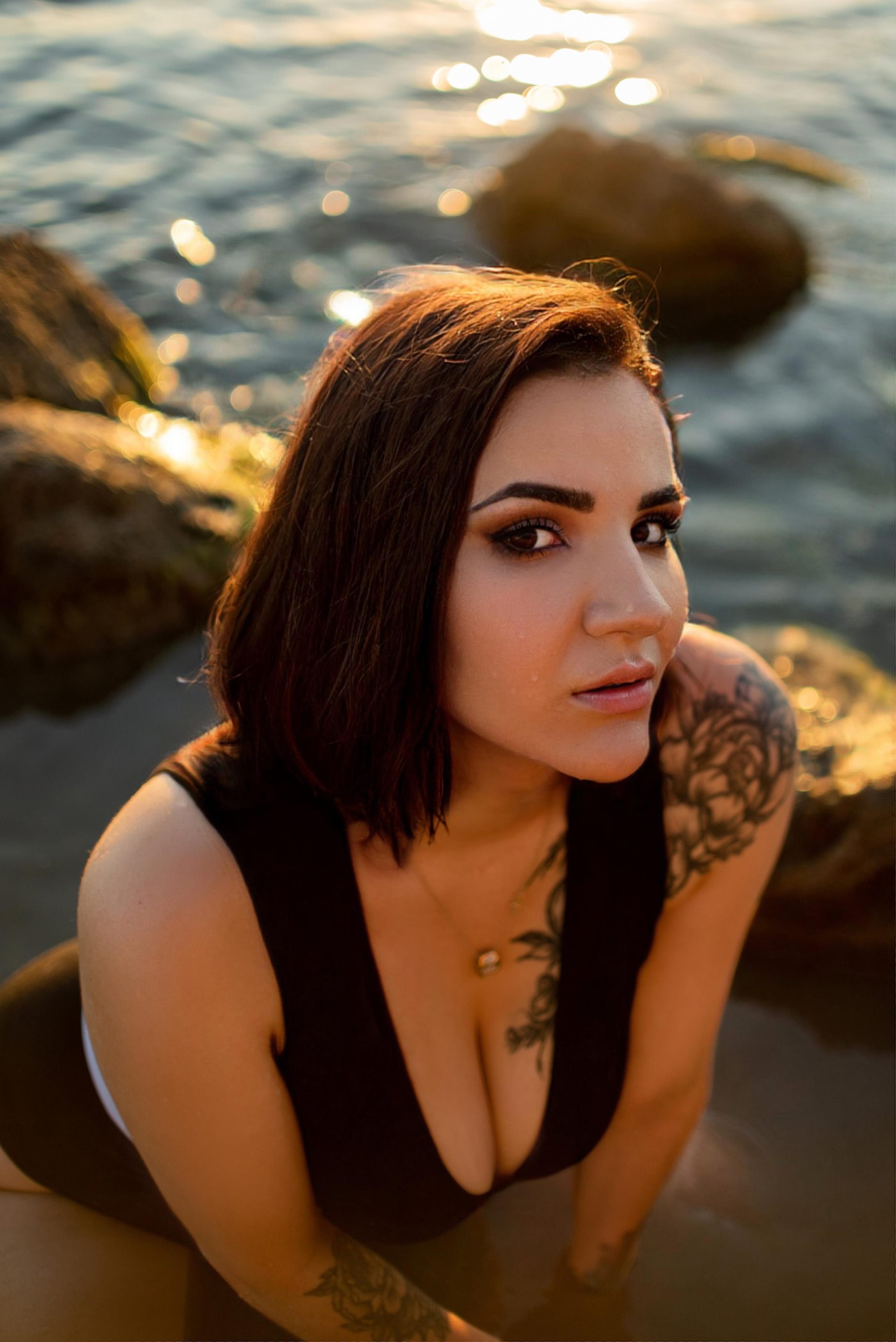 Анастасия на закате. Семейный и свадебный фотограф в Феодосии и Коктебеле