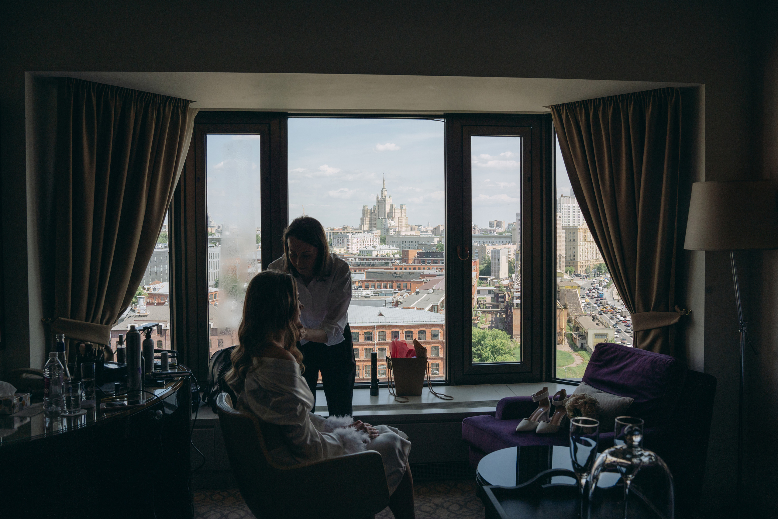 Свадебная фотосессия в Crown Plaza