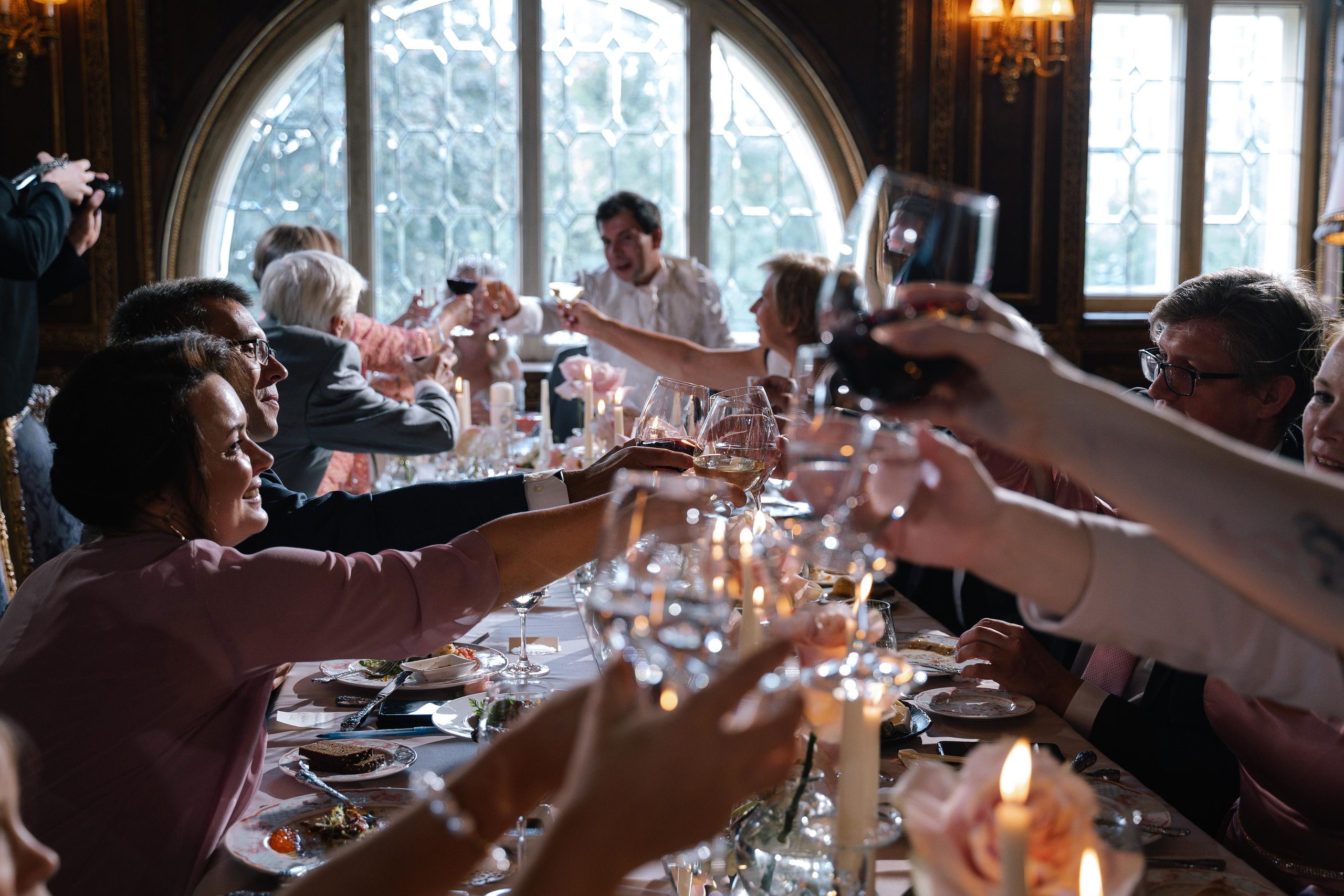 Свадьба в ресторане Турандот в Москве. Свадебный фотограф в Турандот. Выездная церемония в ресторане Турандот
