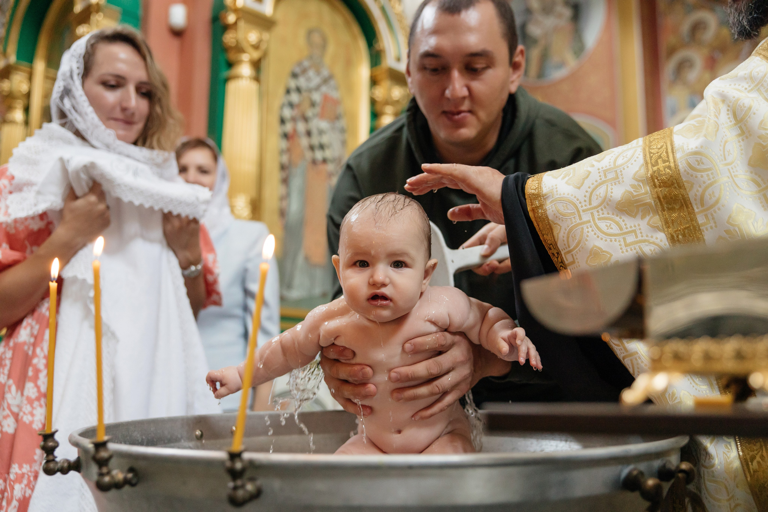 Фотограф на крещение в Самаре Тольятти Новокуйбышевске
