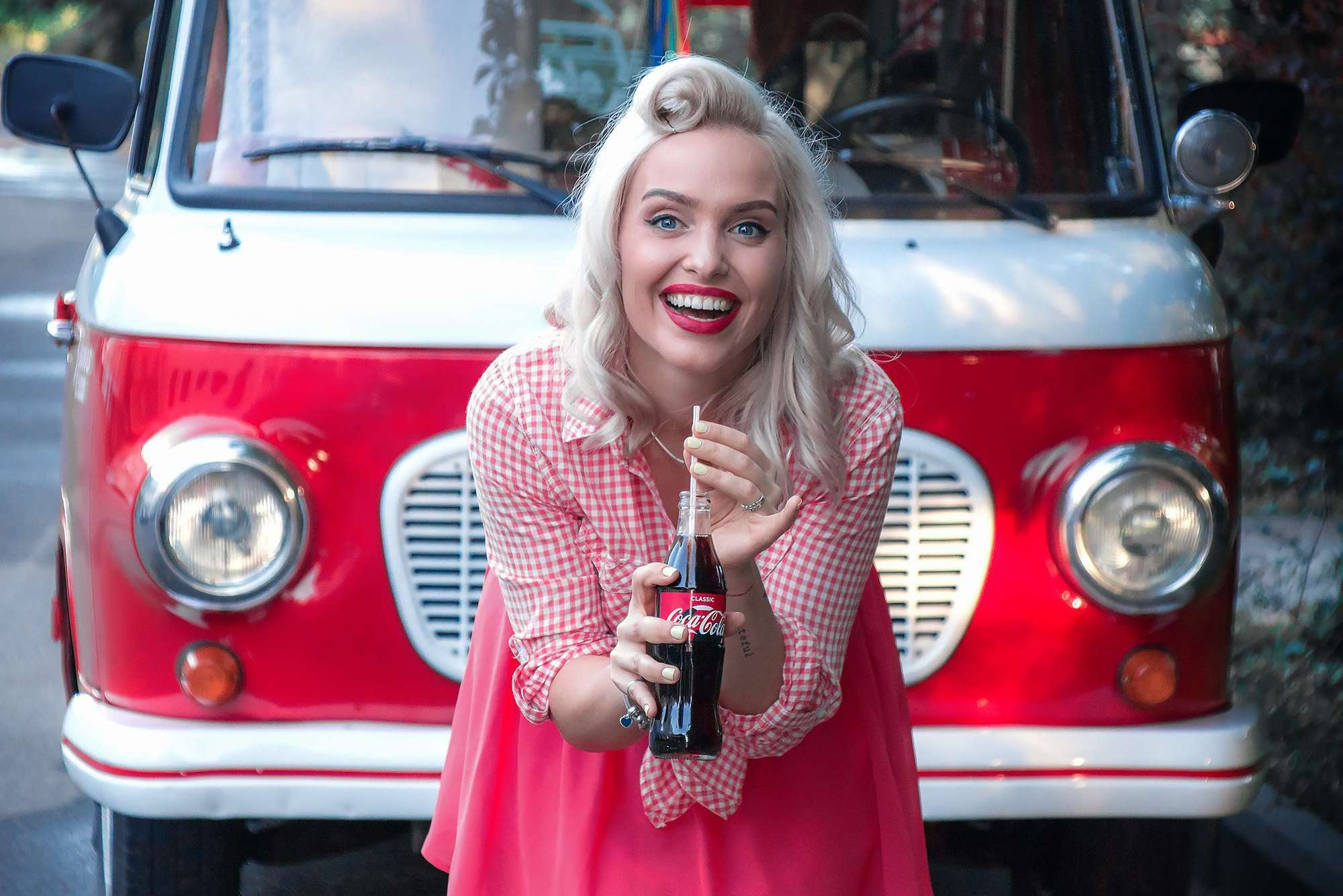 Девушка, Coca-cola и pin-up. Семейный и детский фотограф в Ярославле Абрамов Артём