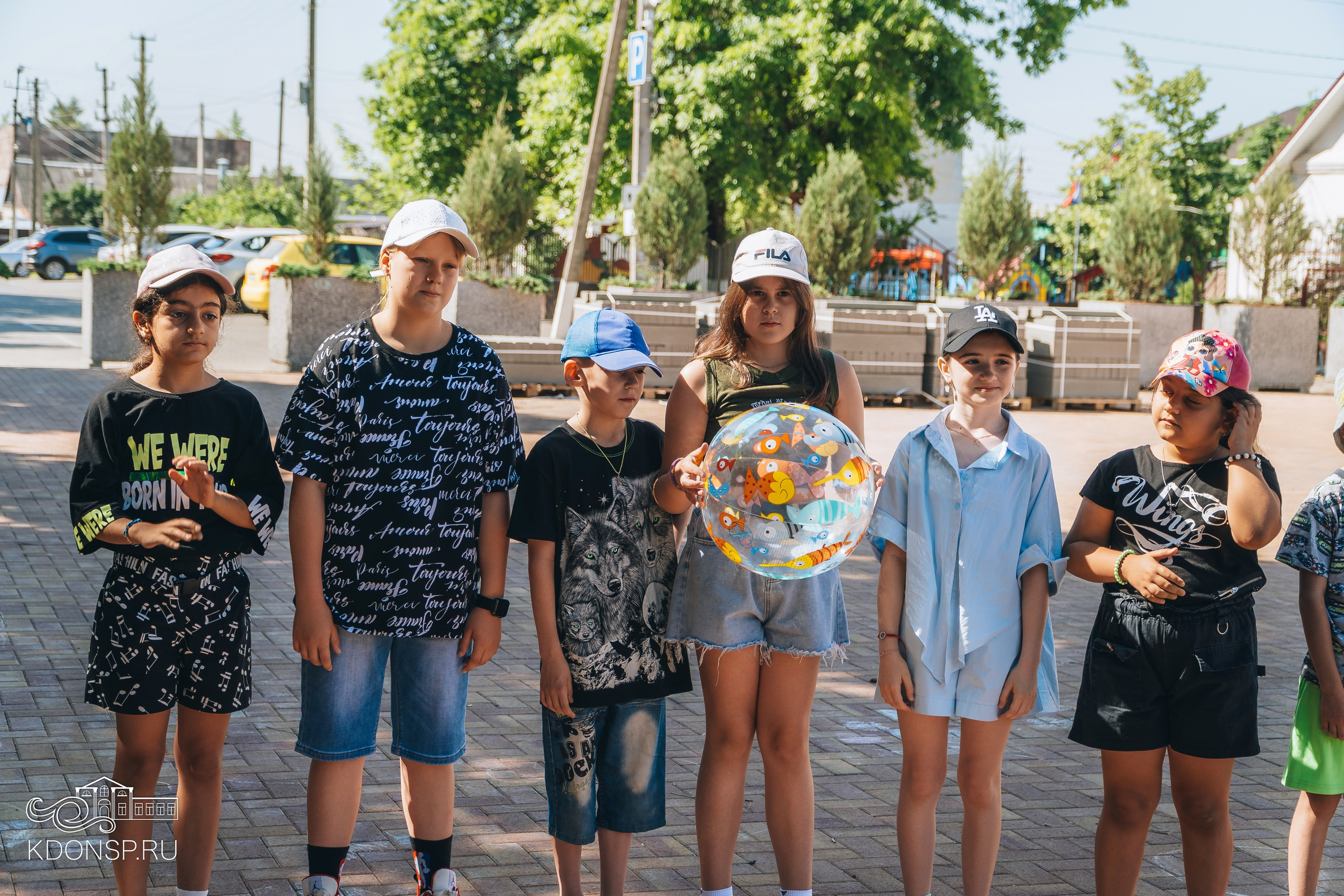 Детская зарядка со спортсменом. Новотитаровский Дом культуры