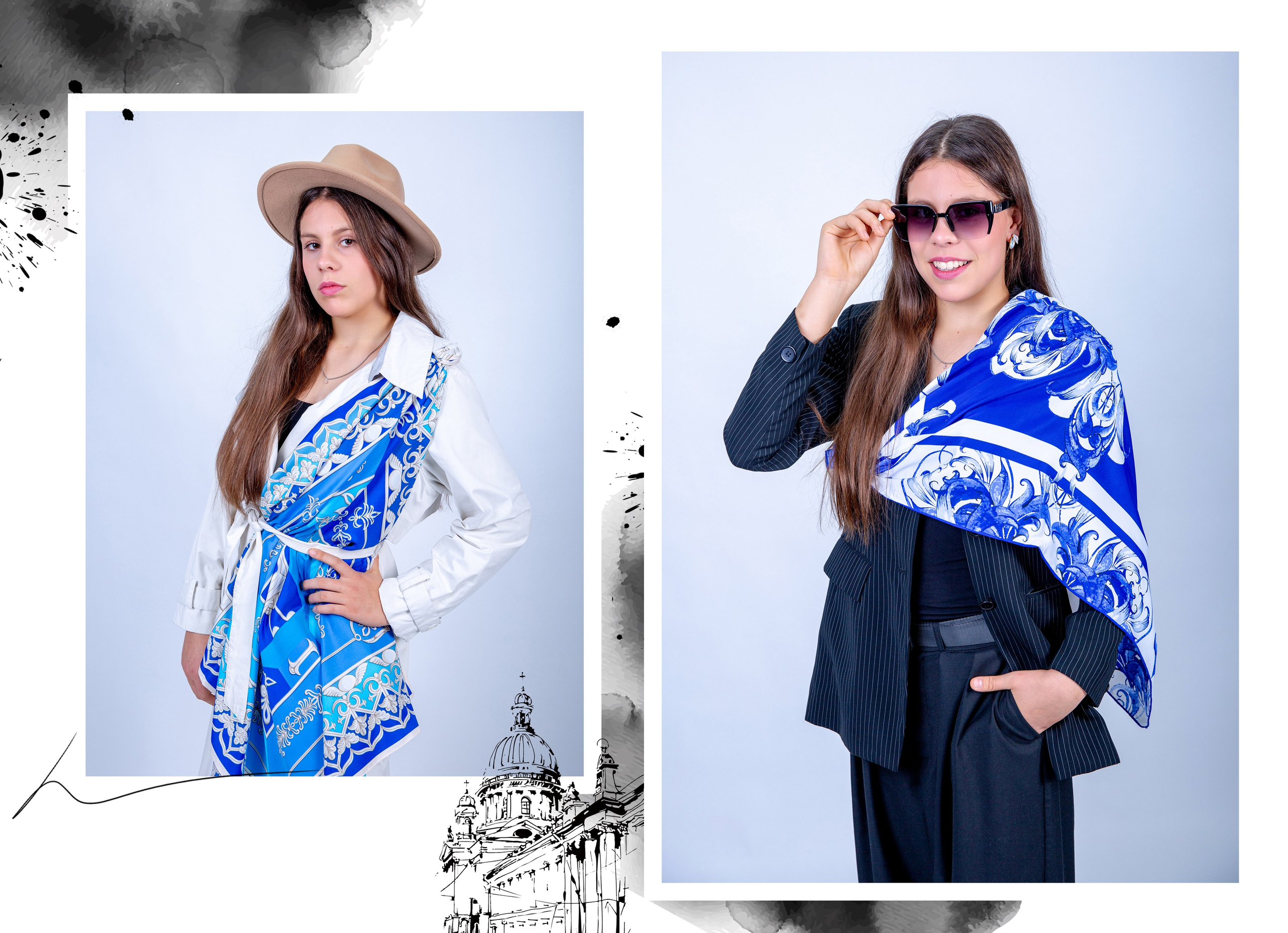 Русские в моде. Выпускной альбом в Москве и Домодедово Вышка Школьный фотограф