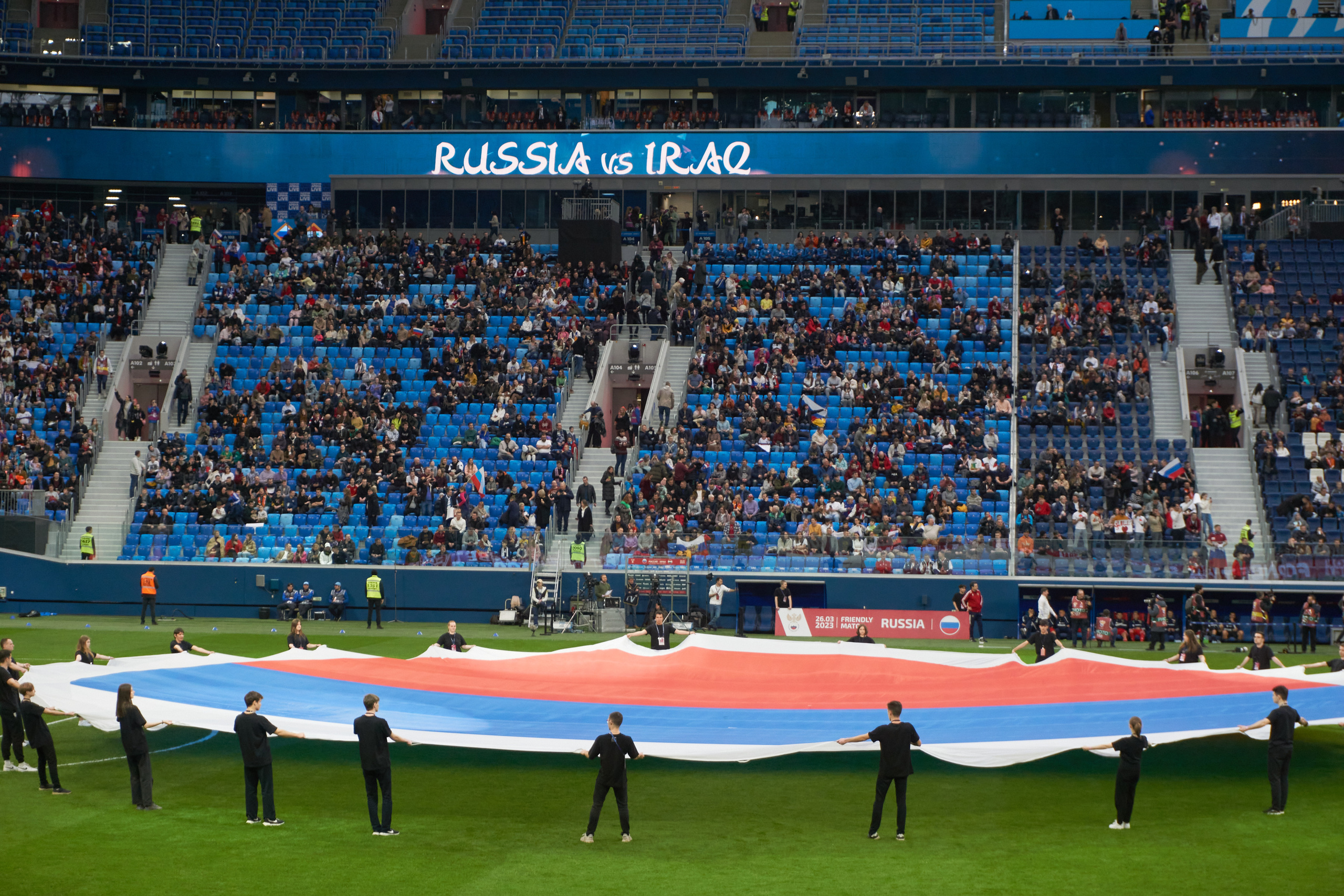 Товарищеский матч по футболу Россия — Иран. Событийный фотограф в Санкт — Петербурге Elena Ushakova