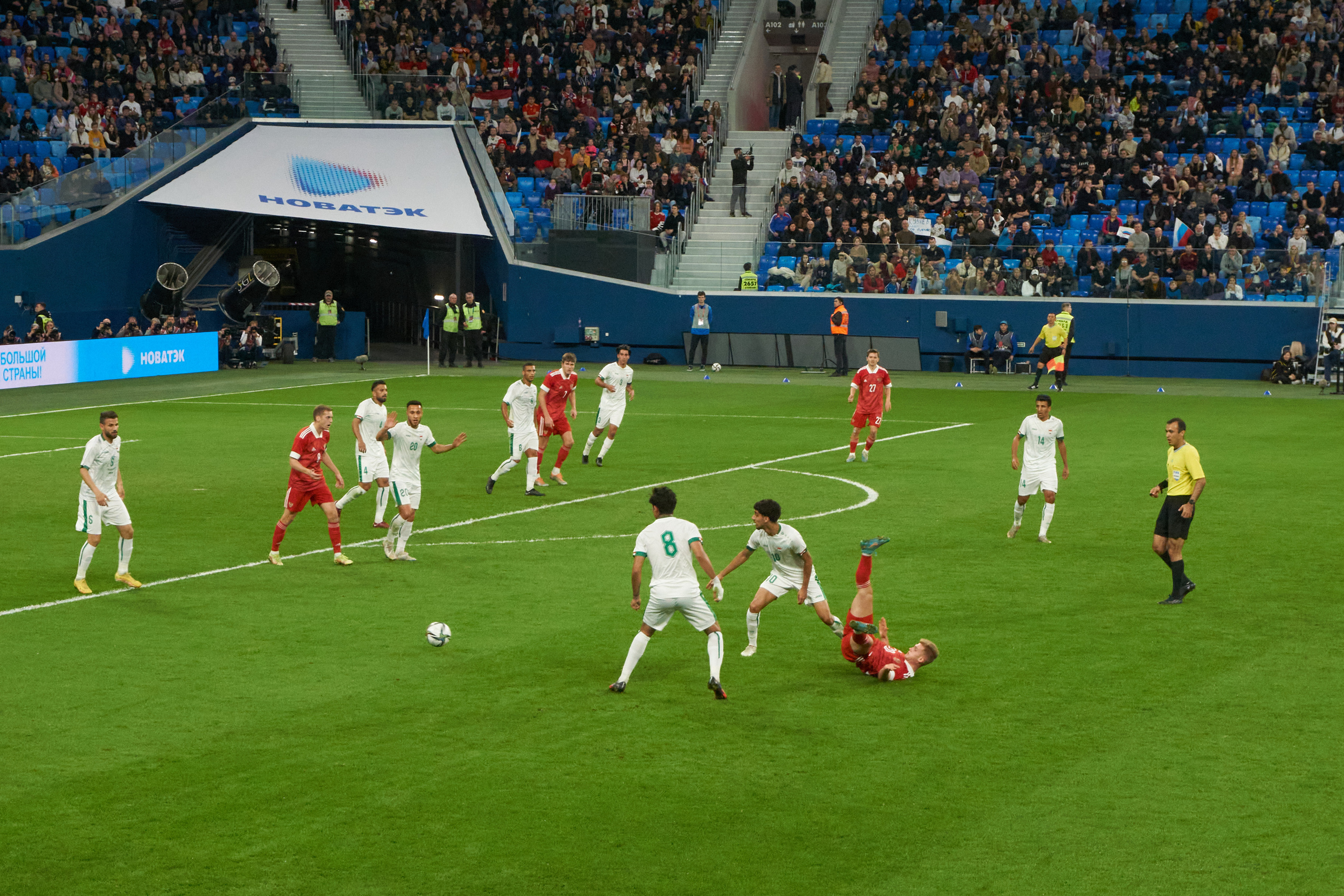 Товарищеский матч по футболу Россия — Иран. Событийный фотограф в Санкт — Петербурге Elena Ushakova