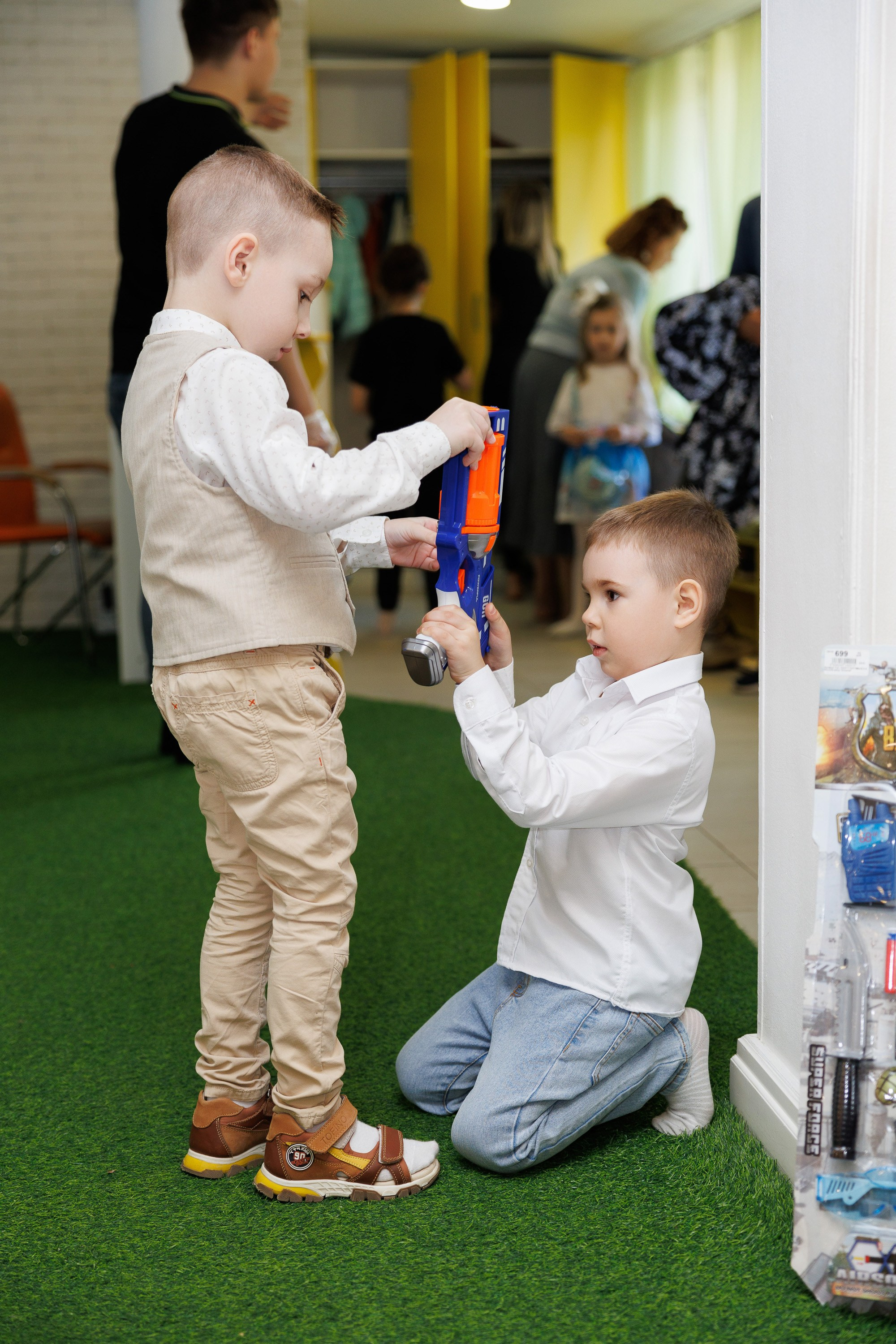 Детский день рождения в студии «Ромашка» в Оренбурге — Трансформеры