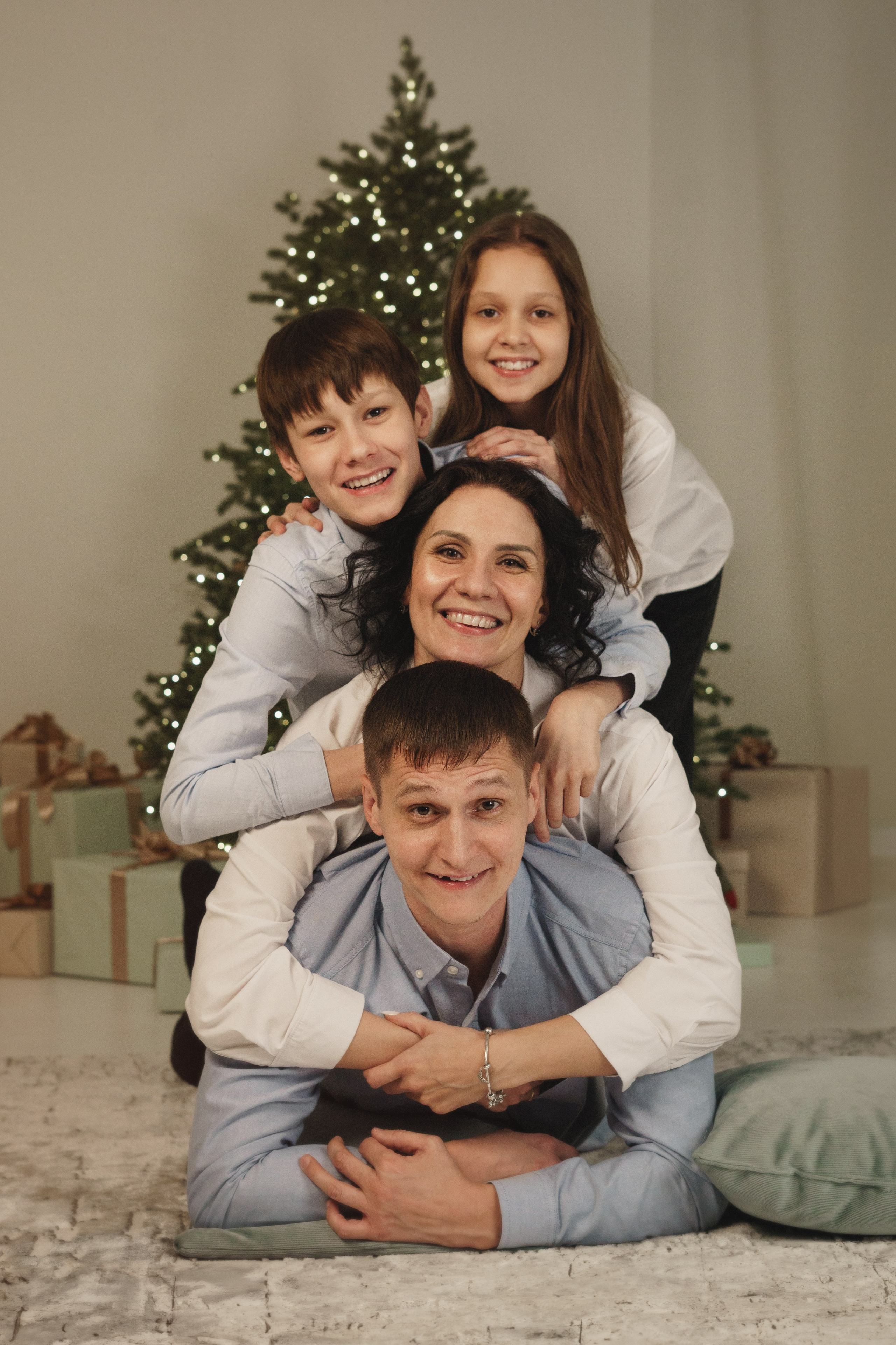 Новый год у нас в студии. Фотомастерская Воробьевых