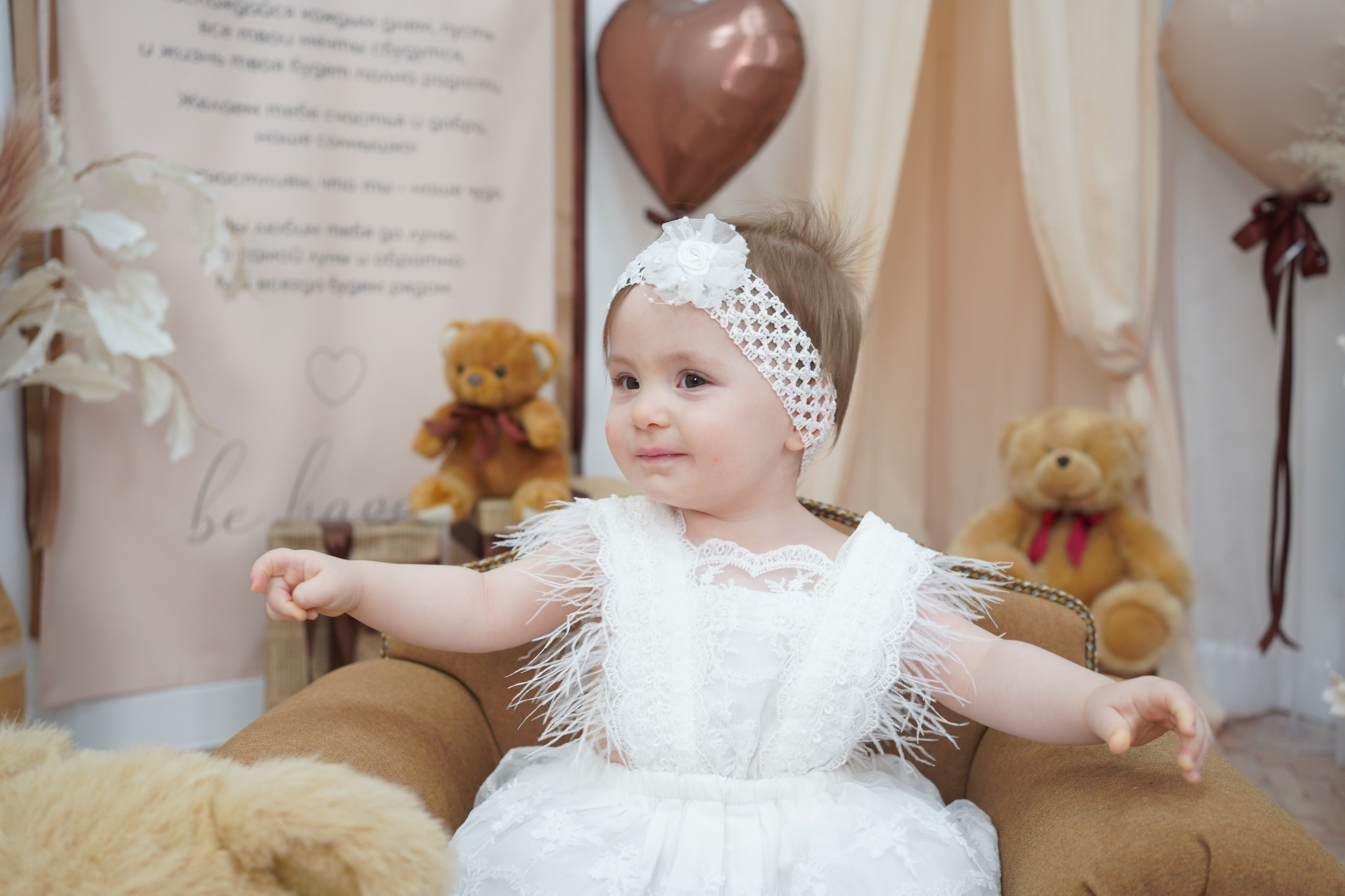 Фотоссесия на Годик для Девочки. Детская Фотостудия ГОДОВАСИКИ в Санкт-Петербурге фотосесия на годик