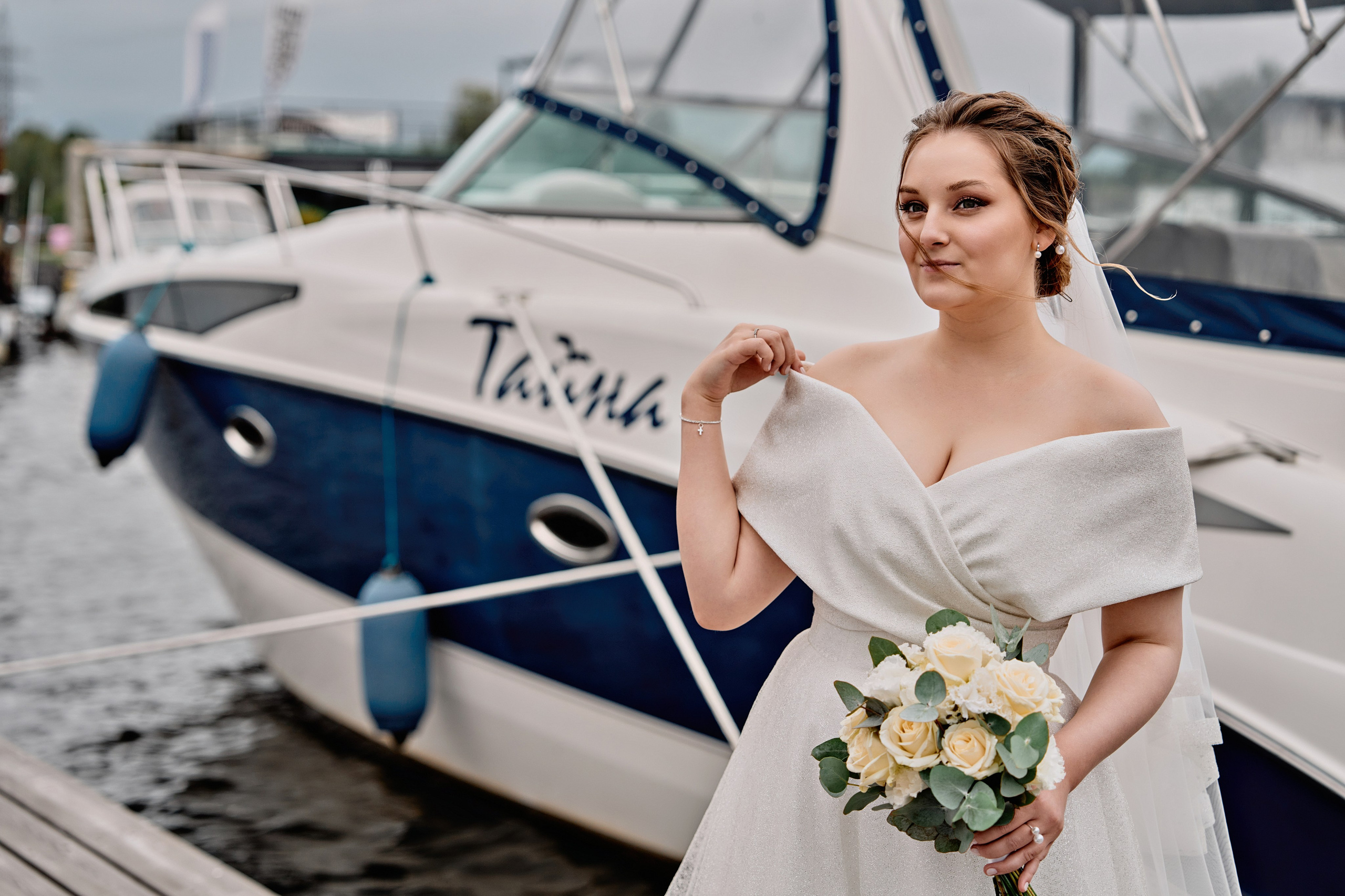 Нежная свадьба Антона и Софьи в яхт-клубе «Портофино». Фотограф Меняйло Евгений. Свадьба. Портрет. Репортаж. Семья. Контент