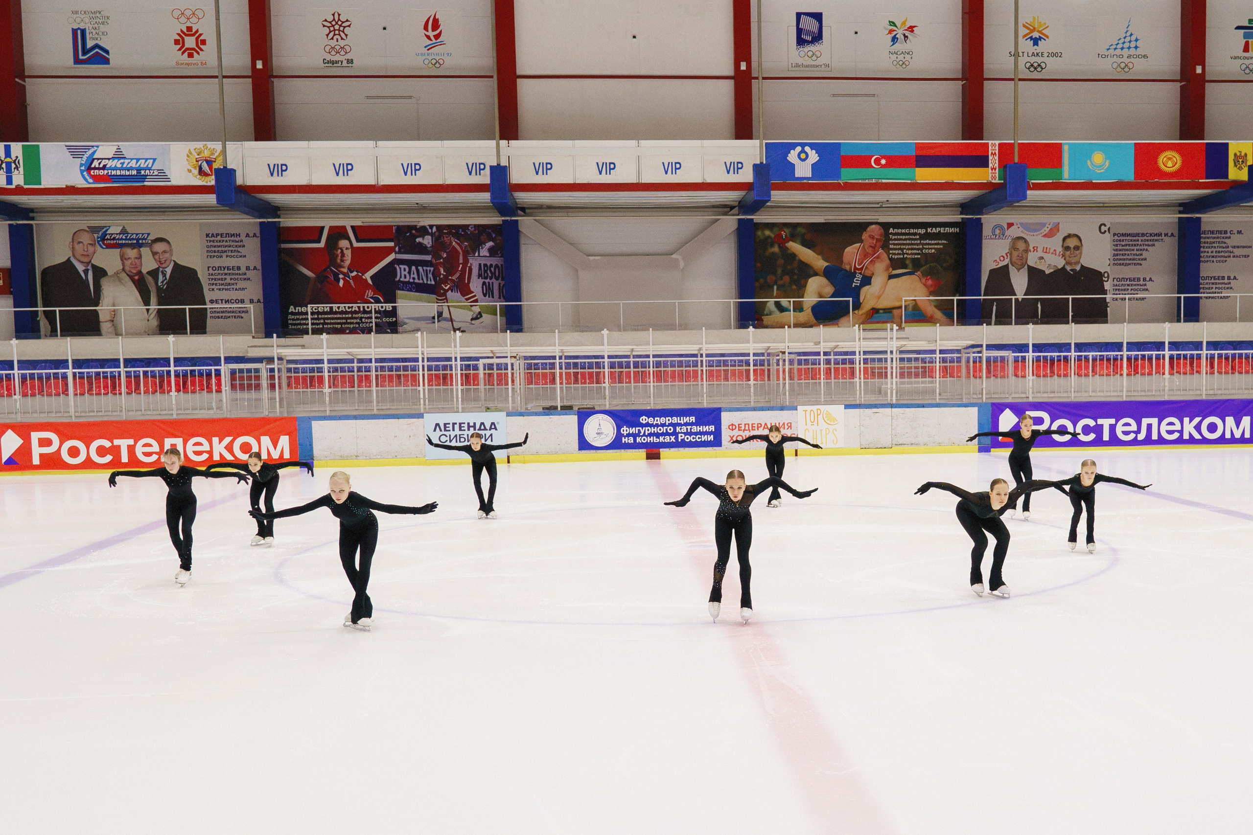 Первенство ДФО и СФО по фигурному катанию на коньках г. Искитим. Фотомастерская Воробьевых