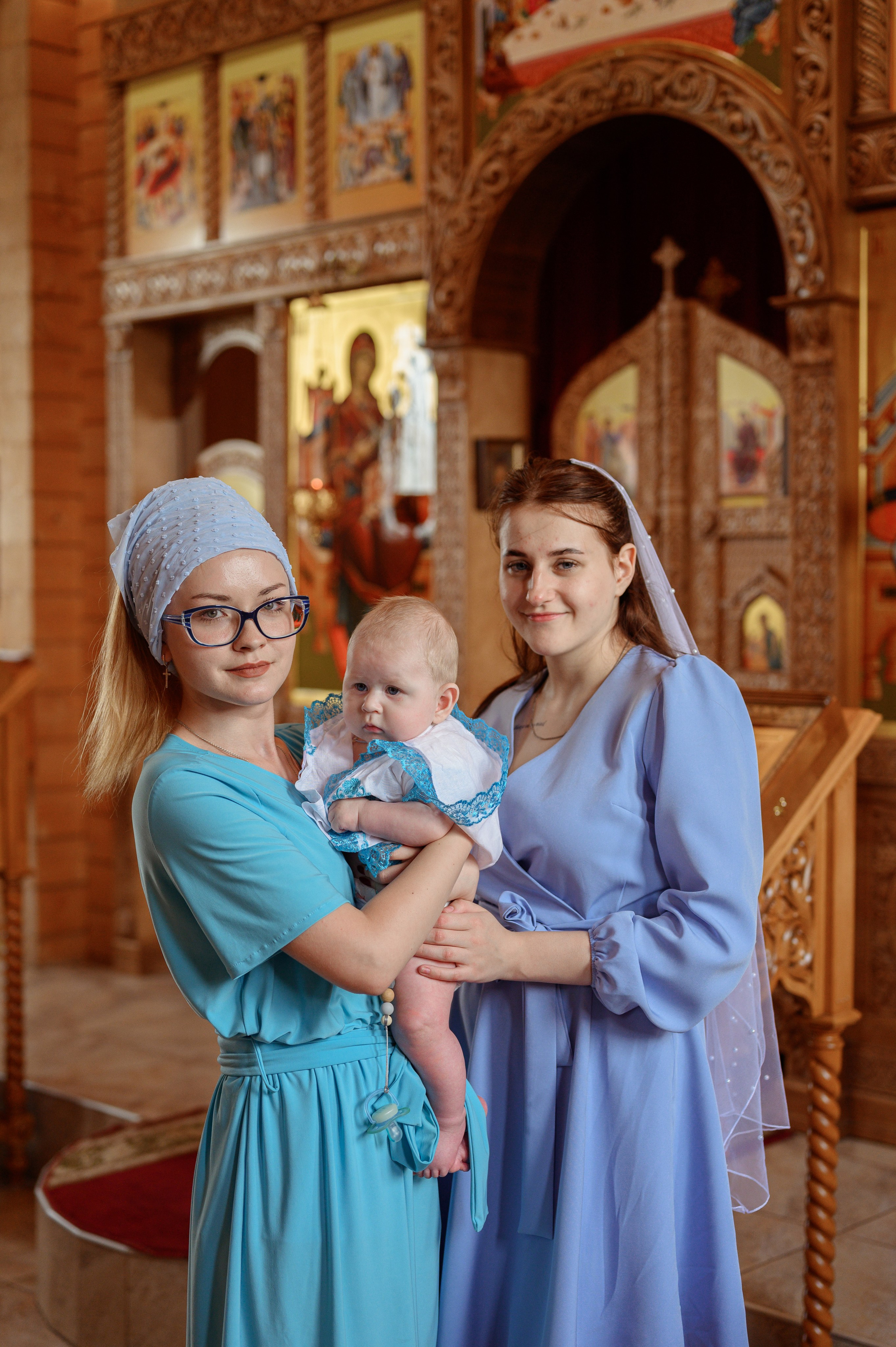Крещение Мирочки и Дамирчика. Детский и семейный фотограф Ирина Гладких