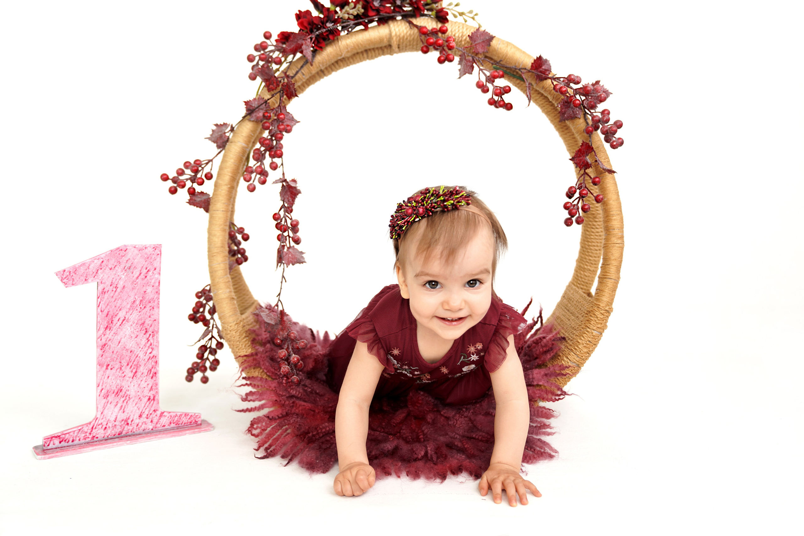 Фотосессия ГОДОВАСИЕ. Фотограф новорожденных, детей до года и беременных в Симферополе