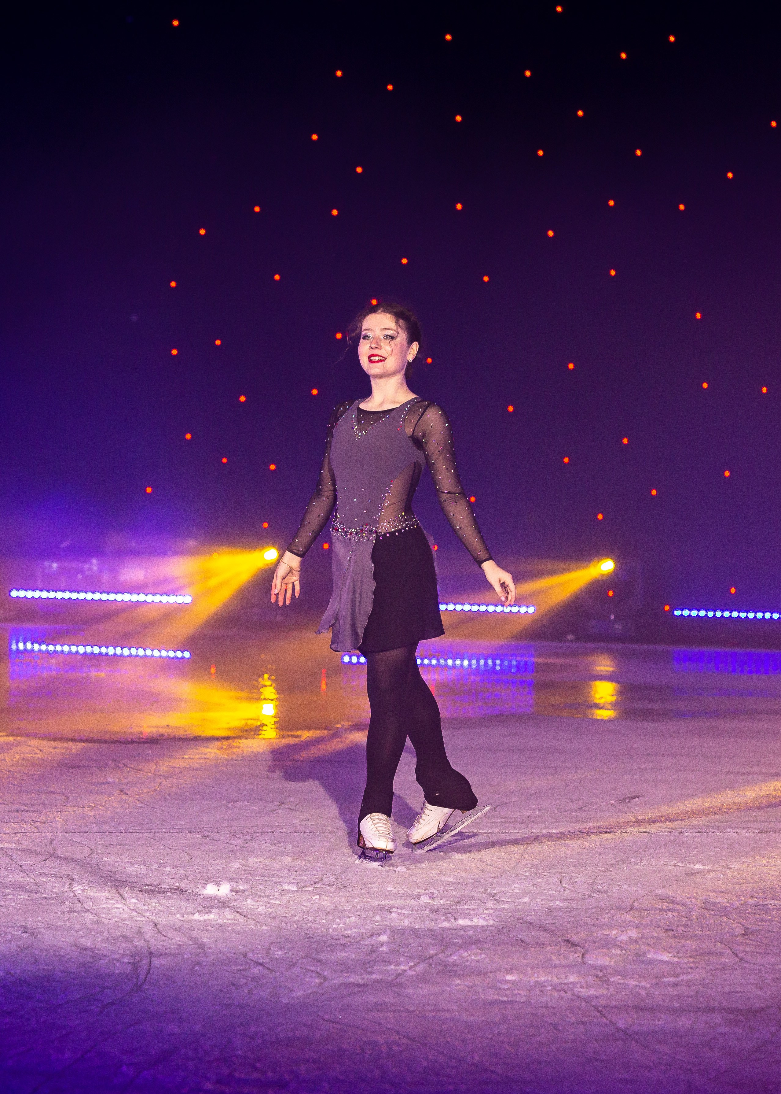 Отчетный концерт. Театр на льду АЛЕКО. Репортажный фотограф в Москве