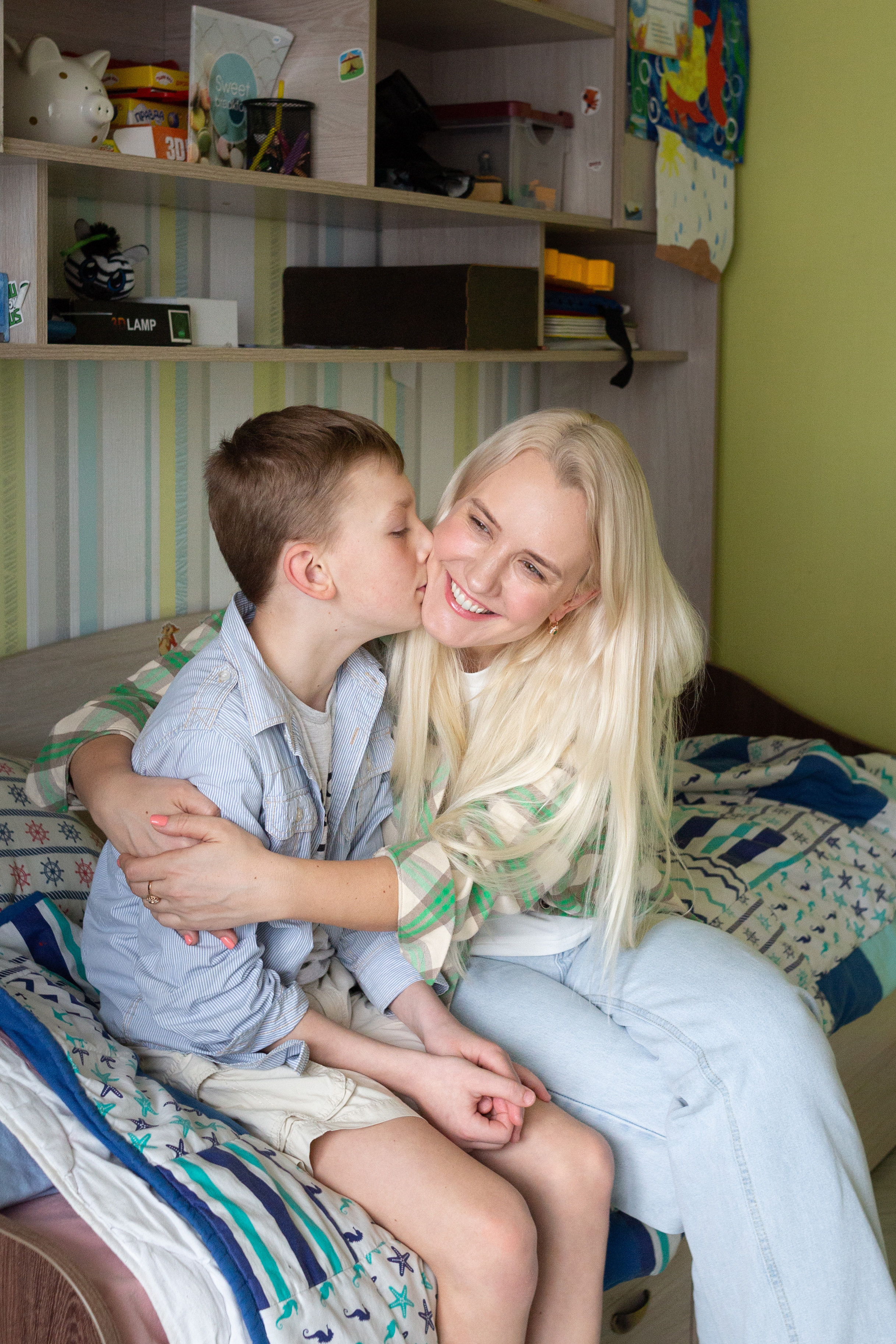 Домашняя семейная фотосессия для Маргариты, Кирилла и Артема. Фотограф в Минске Екатерина Тузова