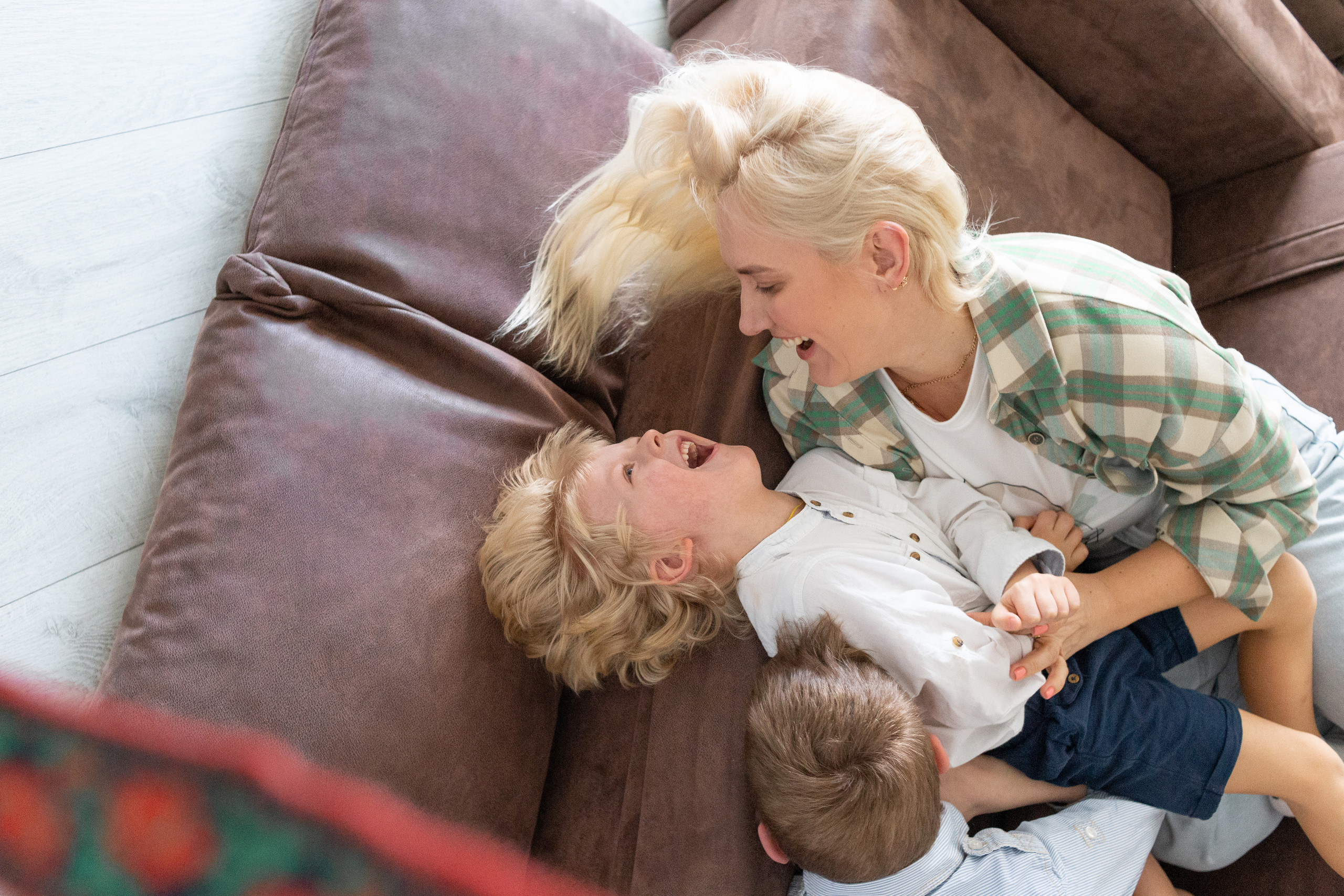 Домашняя семейная фотосессия для Маргариты, Кирилла и Артема. Фотограф в Минске Екатерина Тузова