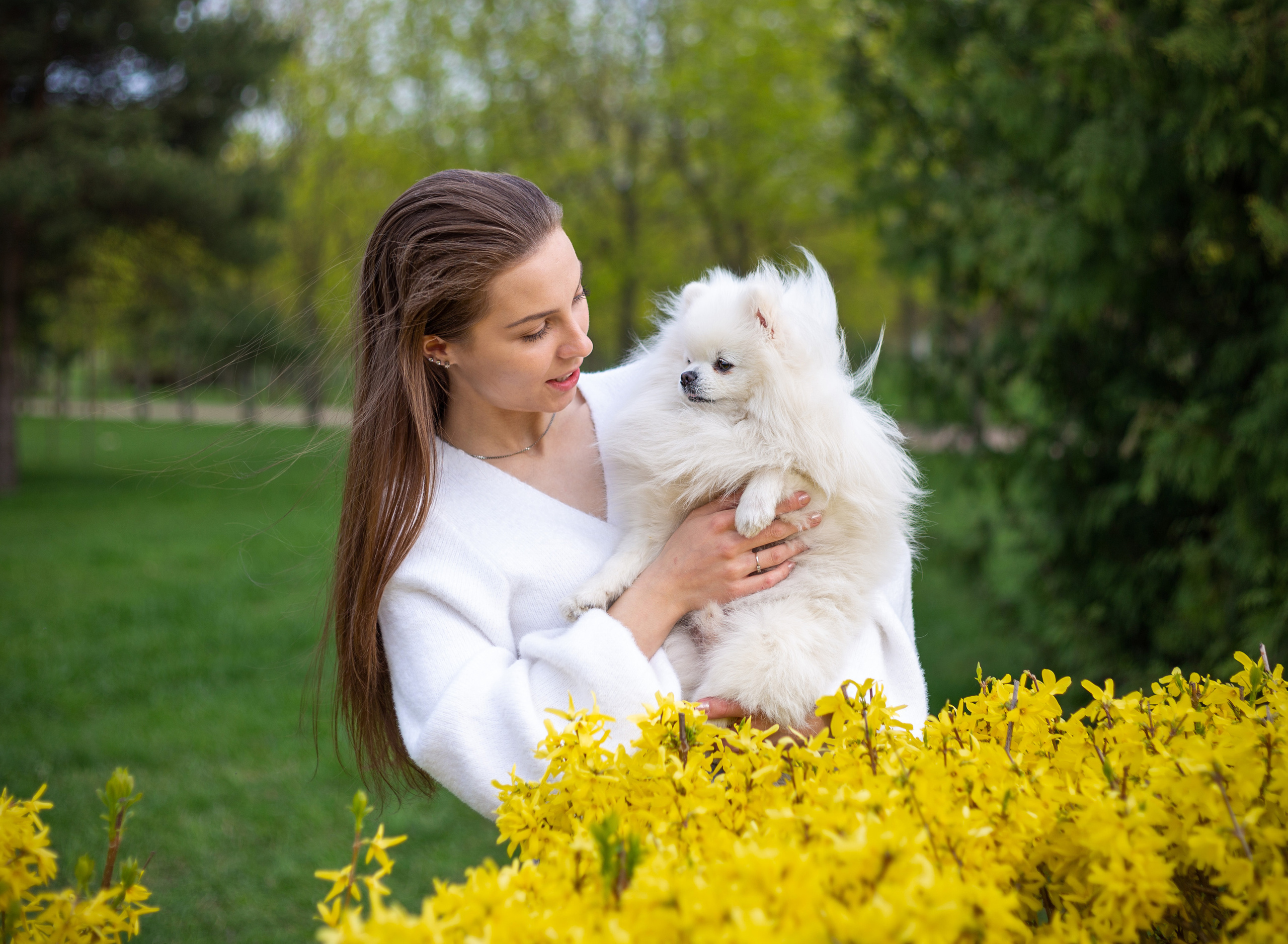 Весенняя фотосессия в цветении. Фотограф в Минске Екатерина Тузова