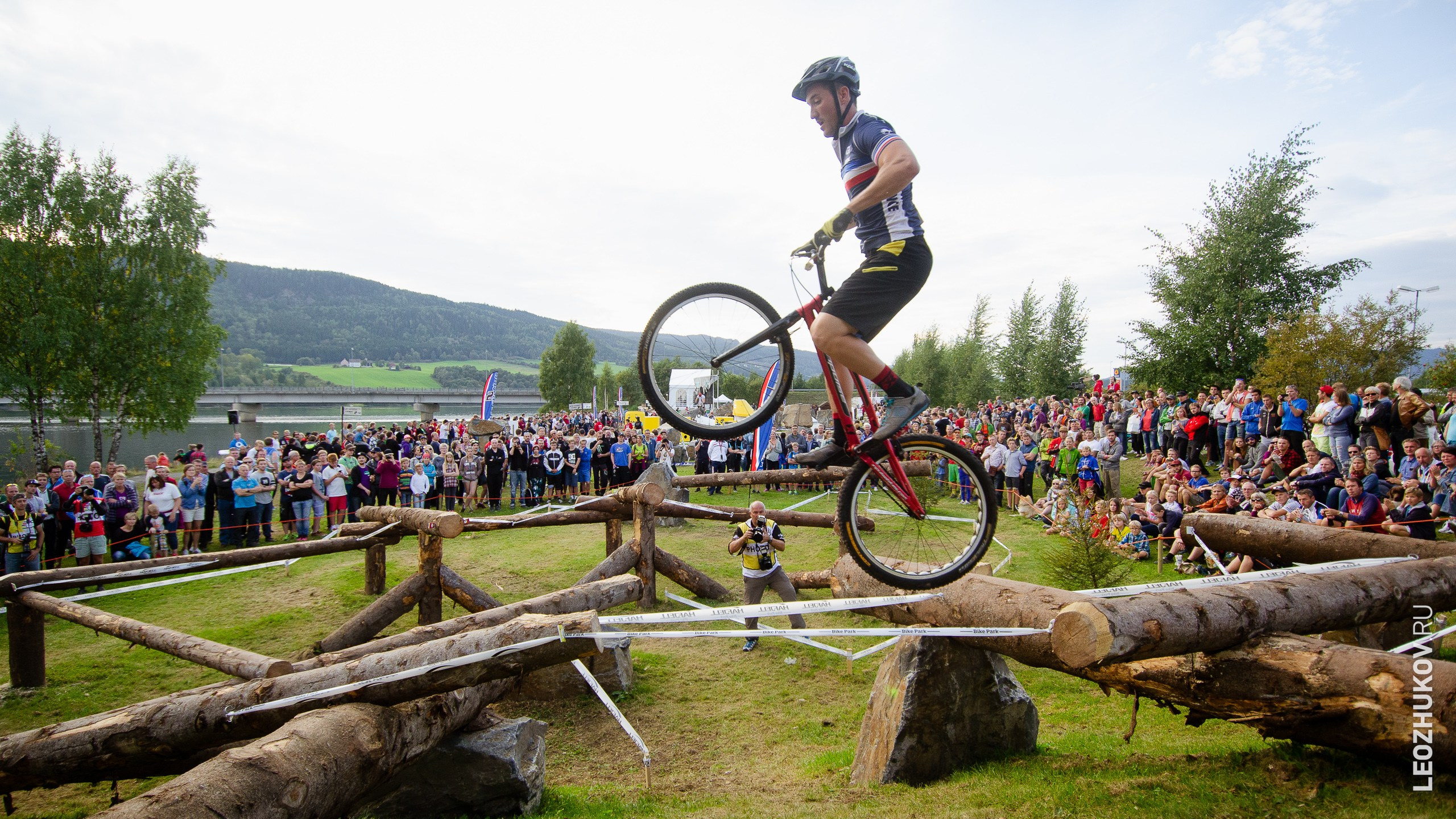UCI Trials World Championships 2014. Sports photographer Leonid Zhukov