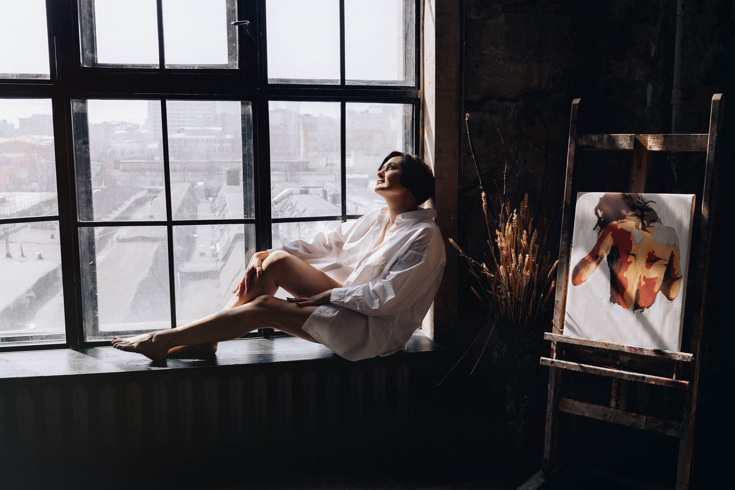 Студийная портретная съемка. Фотограф и режиссер Московко Екатерина