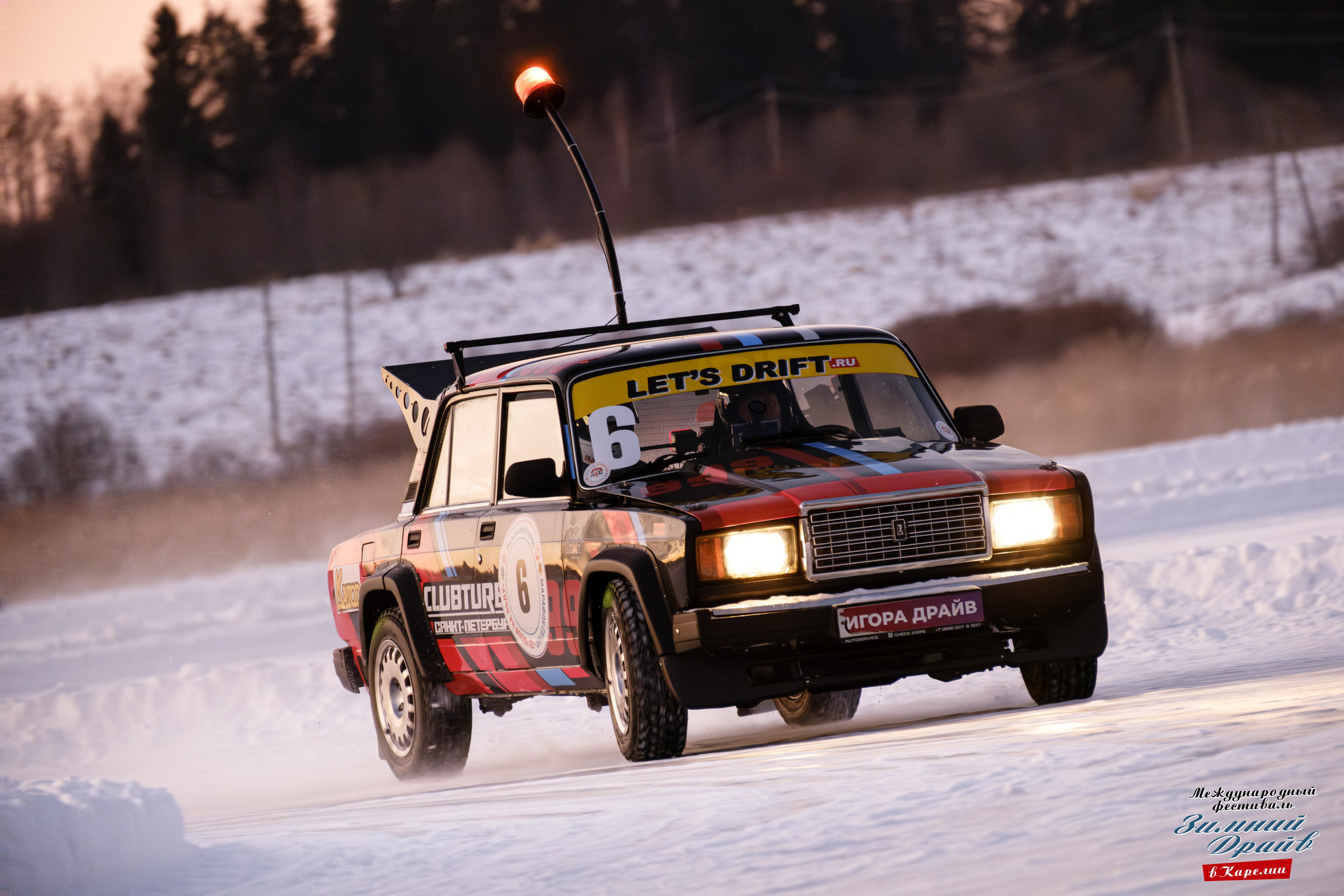 «Зимний Драйв в Карелии» Авто Марафон-гигант «25 часов на льду» Илона Накутис, Николай Грязин, джимхана, фотограф Антон Медведев, icoguar, Сортавала, Карелия