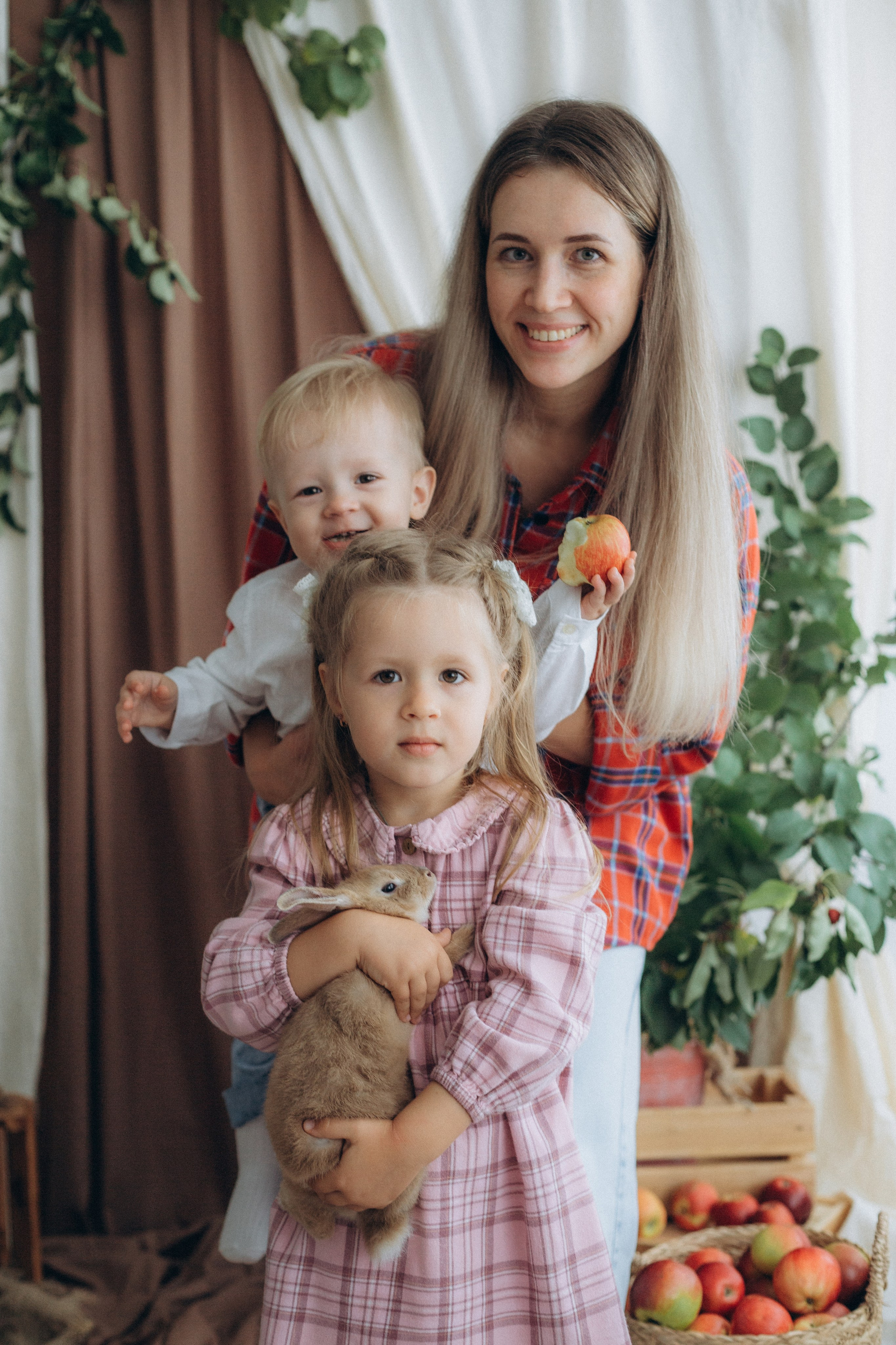 Осенний фотопроект с кроликом🐇. First-foto.ru
