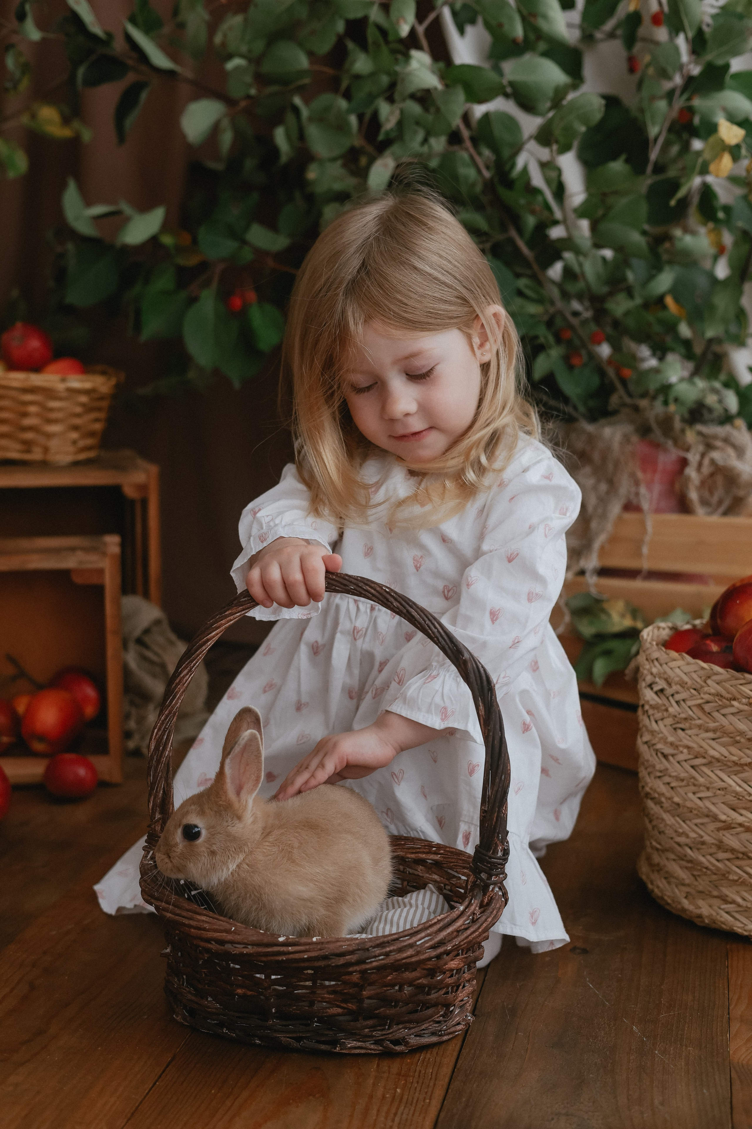 Осенний фотопроект с кроликом🐇. First-foto.ru