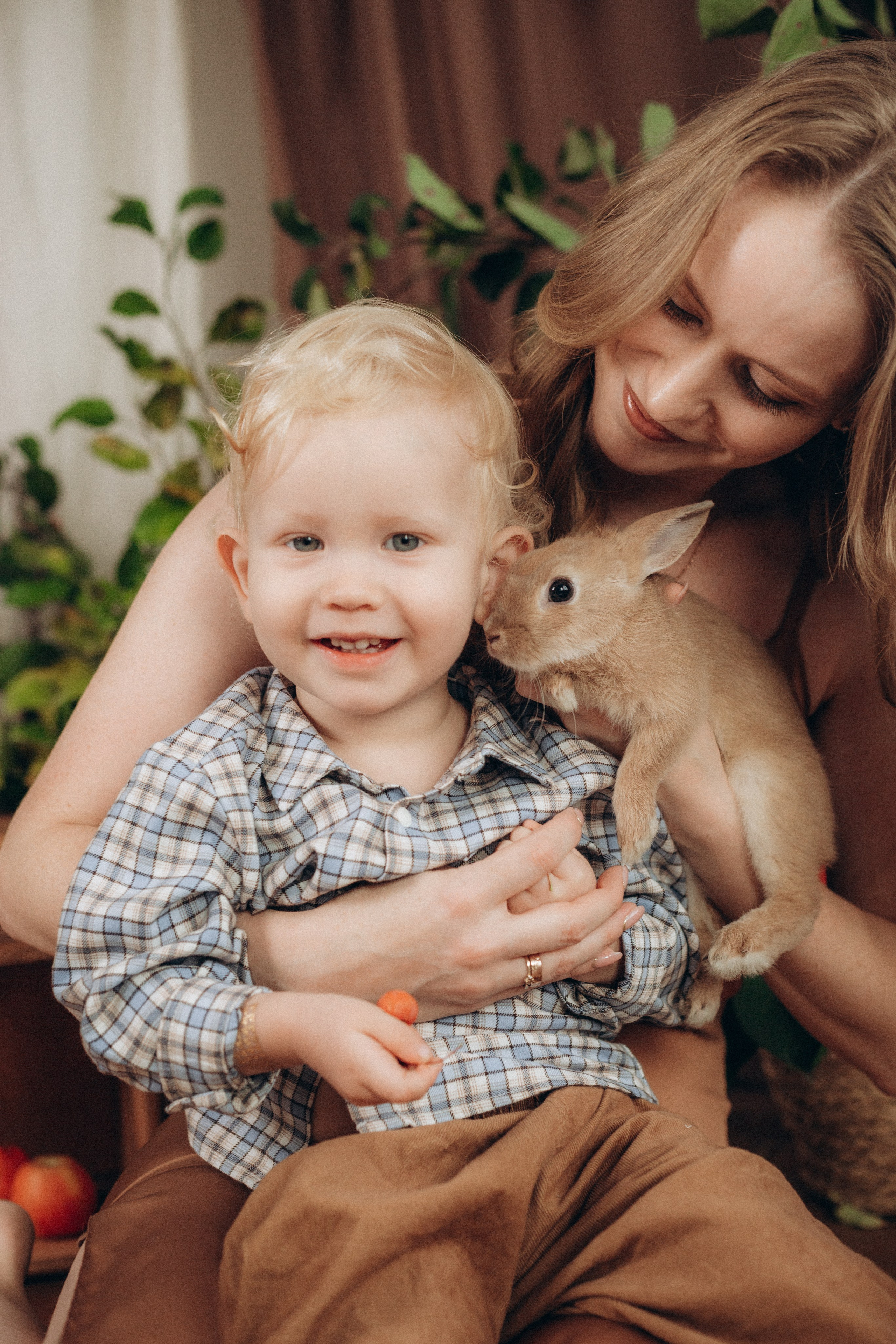 Осенний фотопроект с кроликом🐇. First-foto.ru