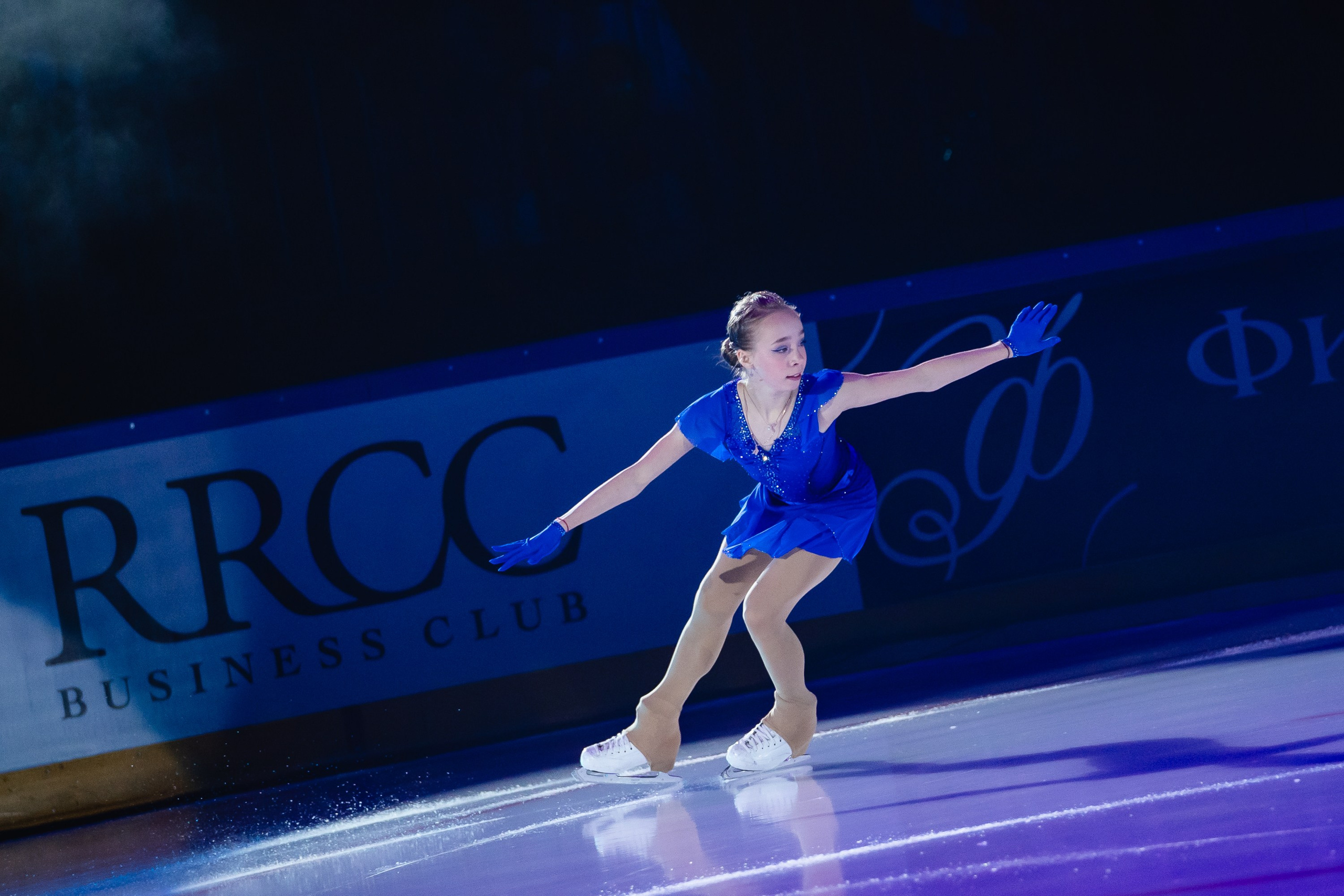 Шоу «Чемпионы на льду» в Новосибирске. Воробьева Ксения — Спортивный и танцевальный фотограф Новосибирск