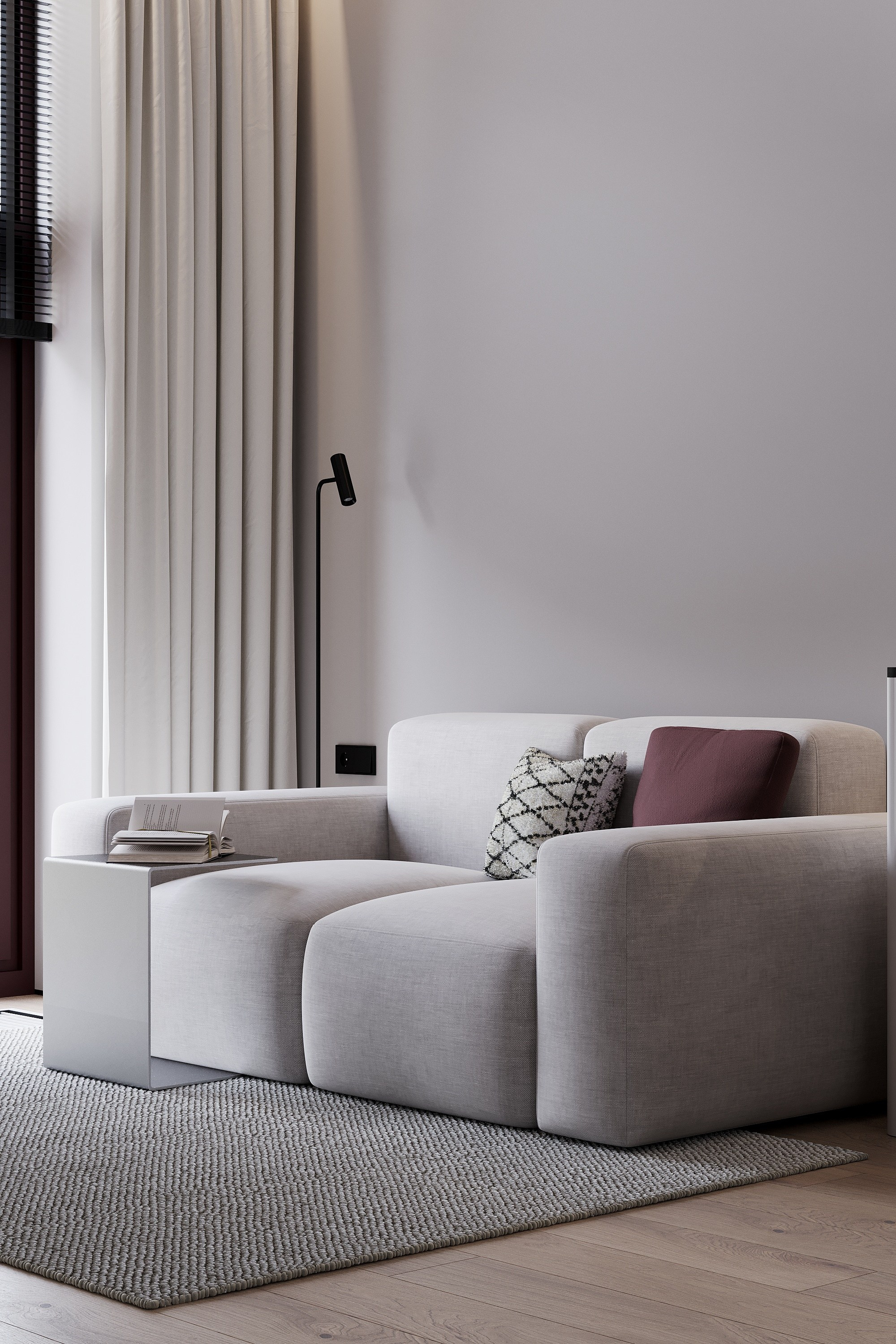 ЖК Kazakov Loft. Студия дизайна интерьера mono moon в Москве