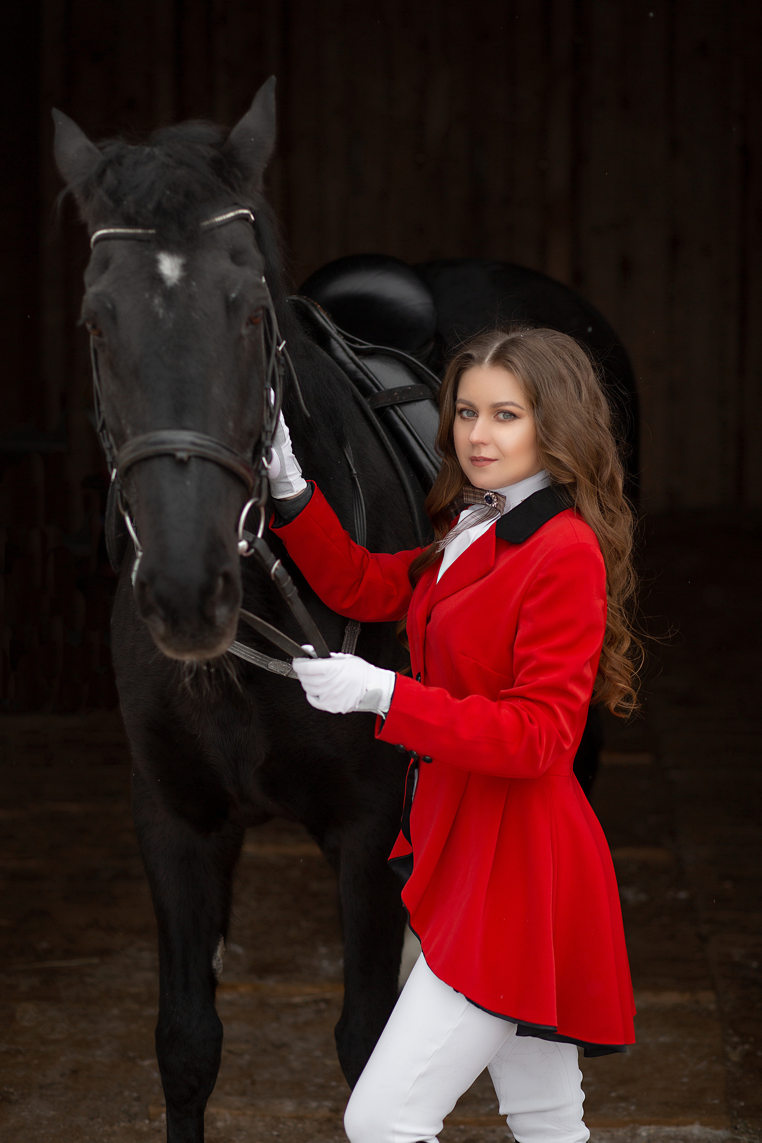 Татьяна и Жасмин. Фотосессия с лошадьми в Нижнем Новгороде
