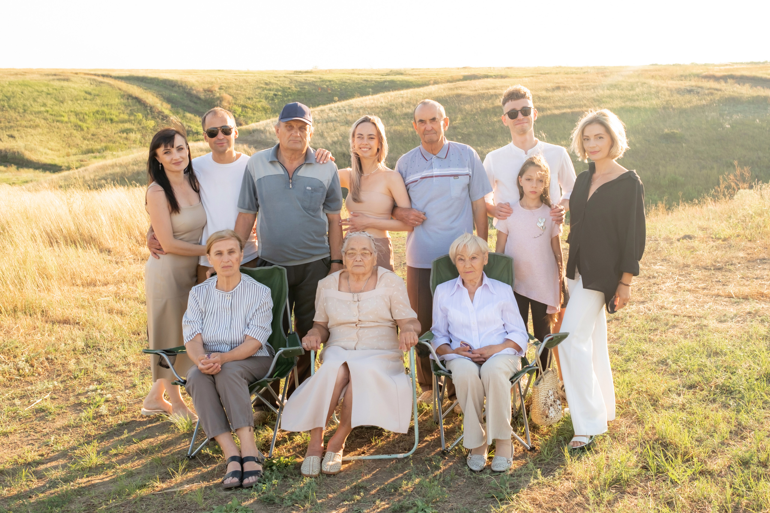 Фотосессия для большой семьи. Антонина Мезинова фотограф Михайловка и Волгоград