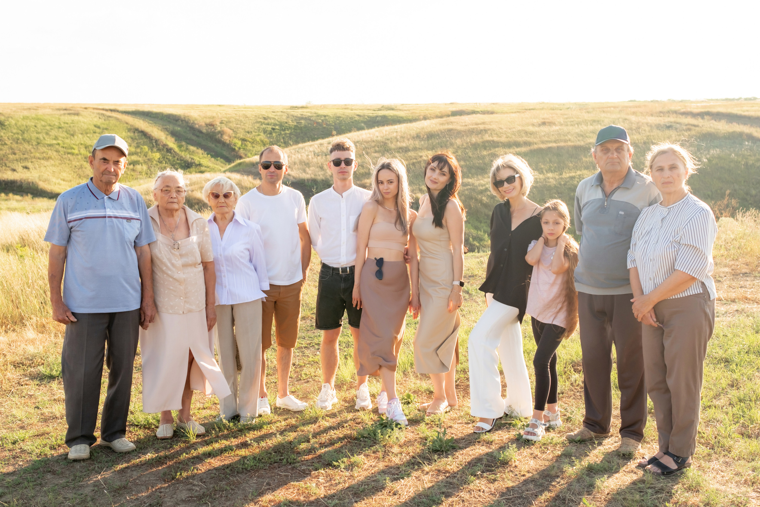 Фотосессия для большой семьи. Антонина Мезинова фотограф Михайловка и Волгоград