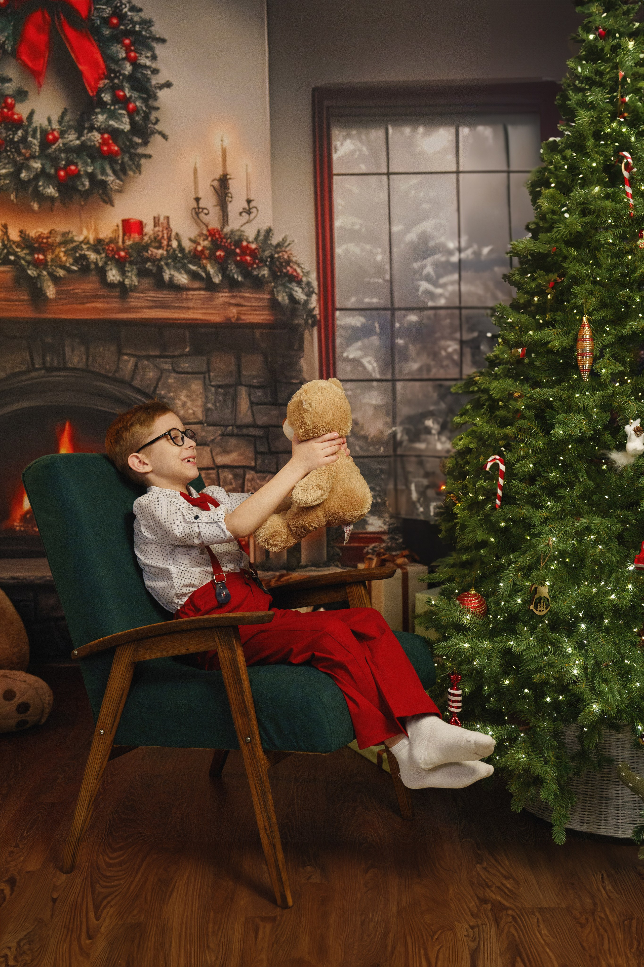 Новый год у нас в студии. Фотомастерская Воробьевых