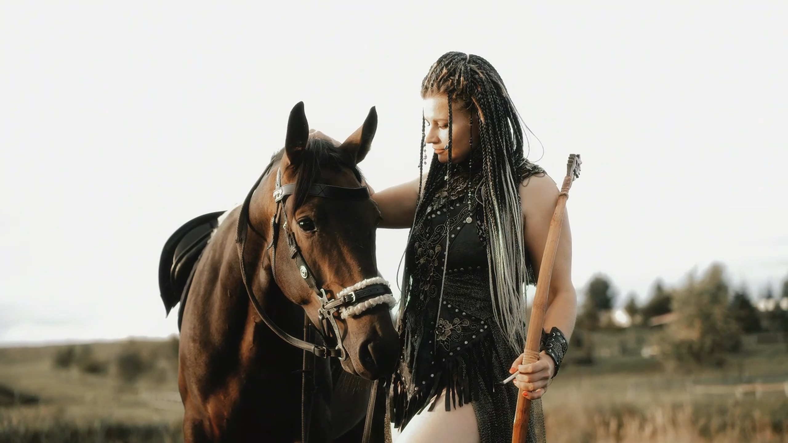 Анна — проводник в конный мир 🎬. Видеограф / Фотограф  — Яна Спащанская