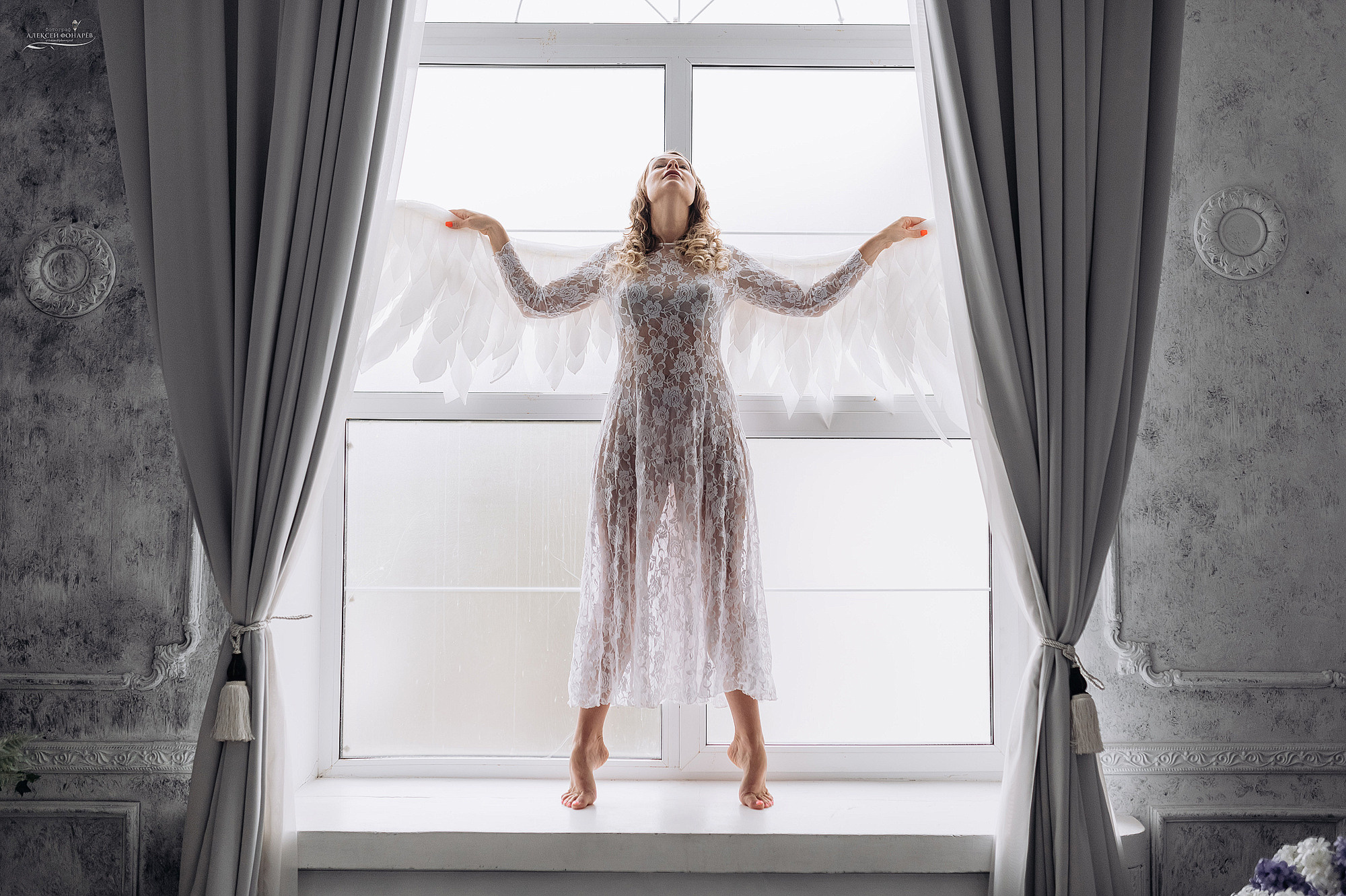 Фотосессия с крыльями Дубна