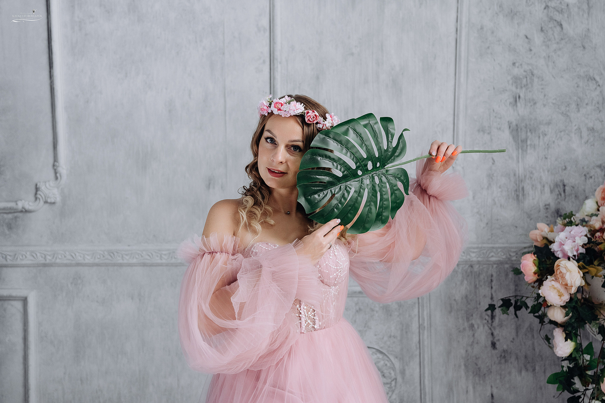 Нежный образ для фотосессии