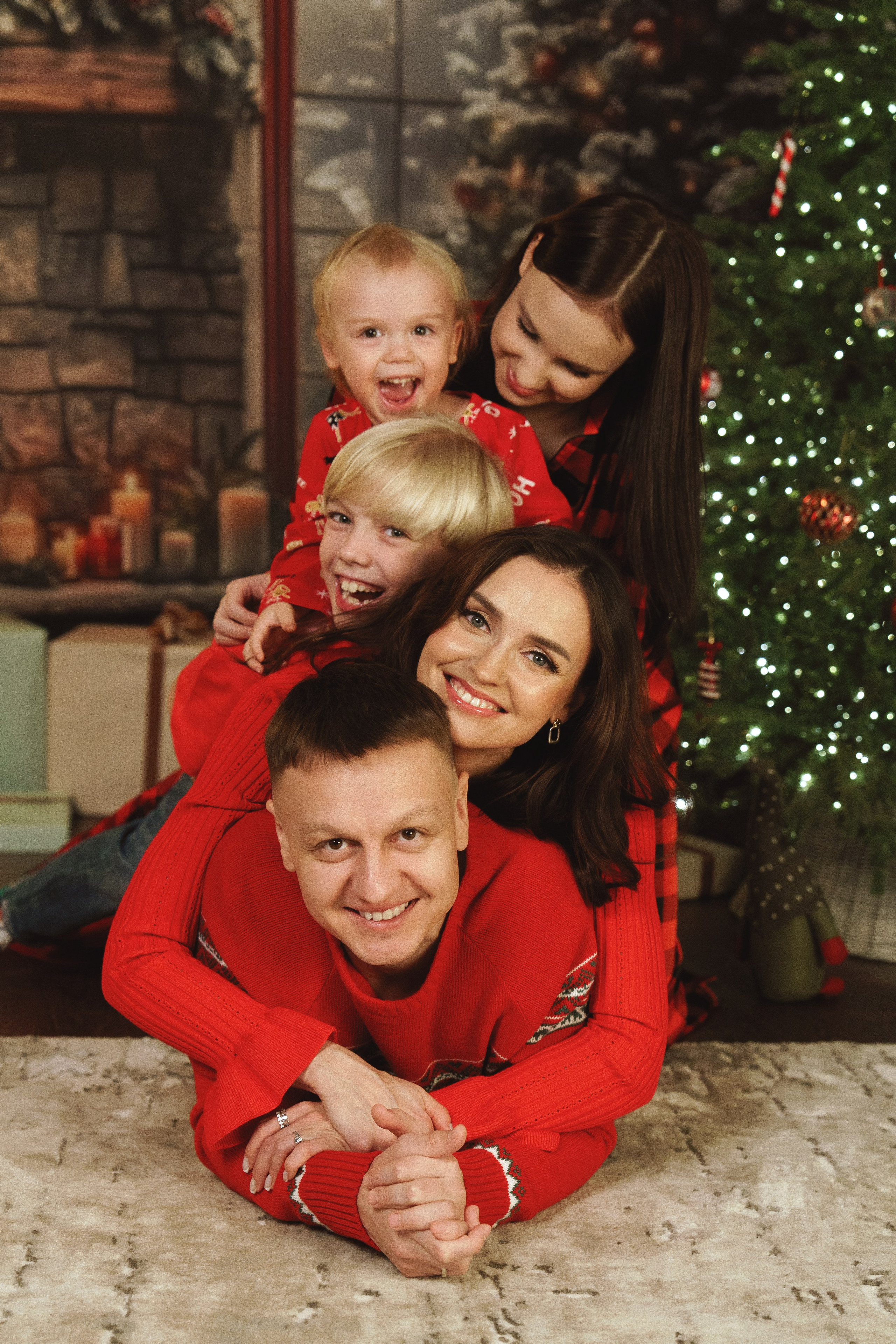 Новый год у нас в студии. Фотомастерская Воробьевых