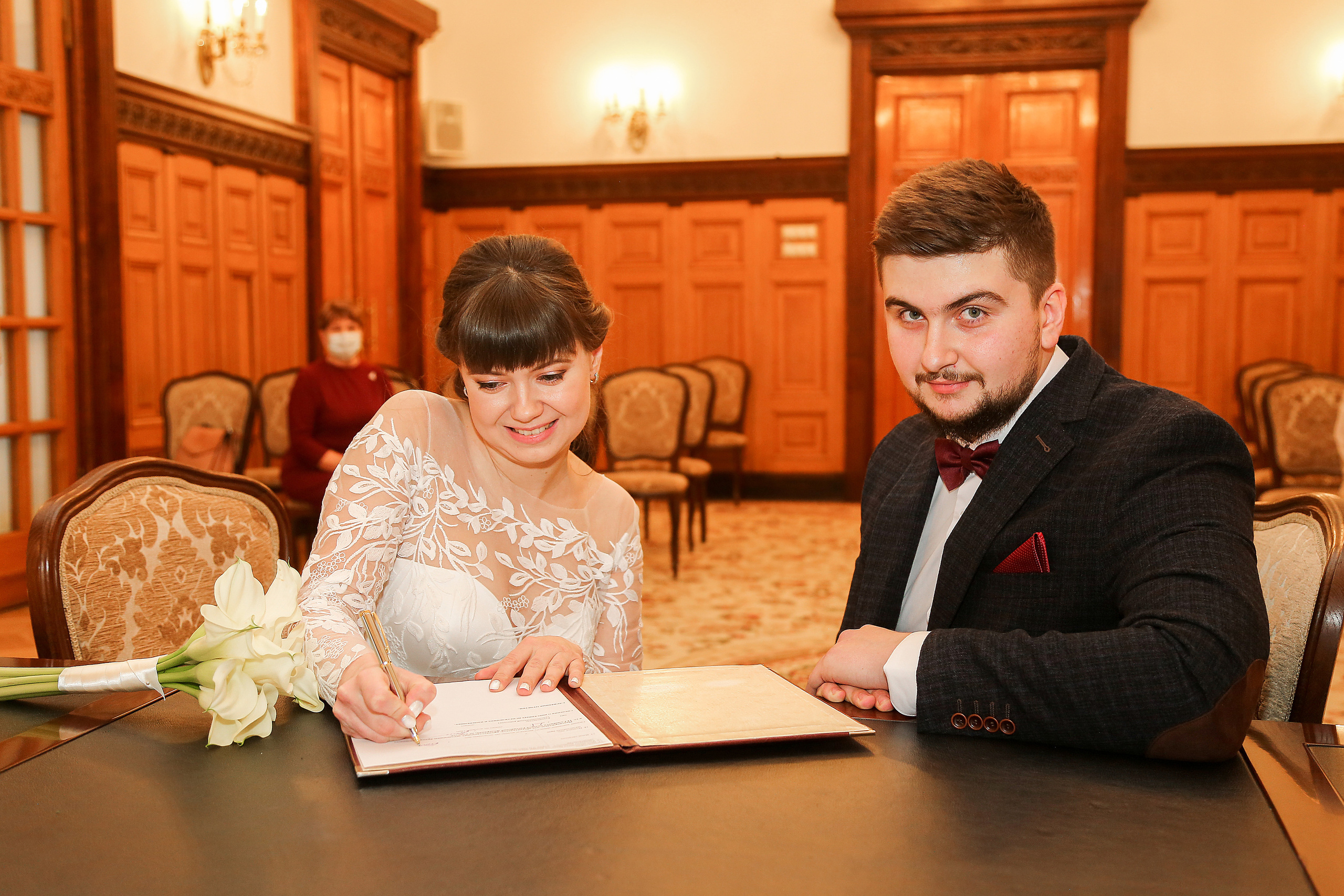 Роспись Елены и Александра. Фотограф Антон Чупринин