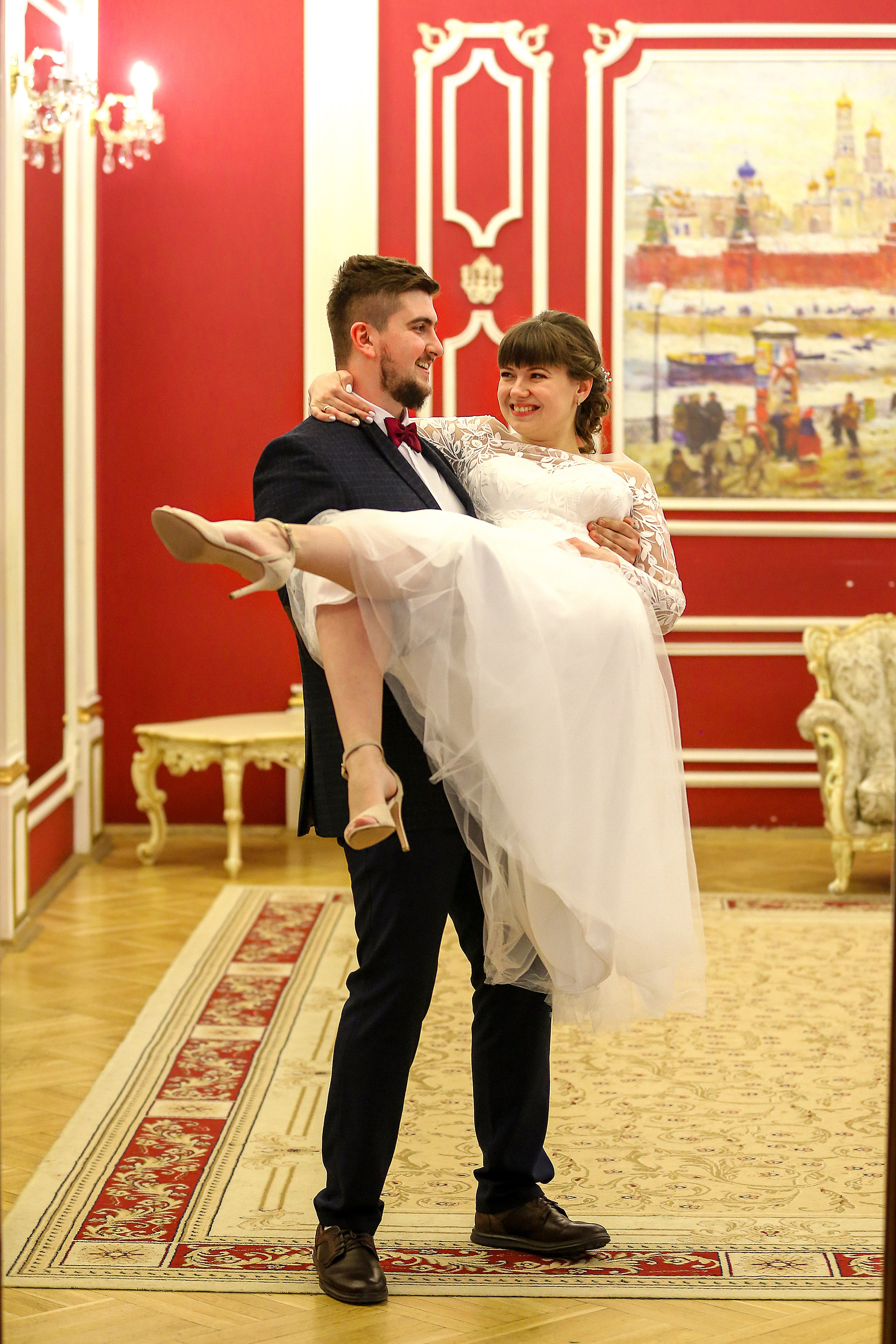 Роспись Елены и Александра. Фотограф Антон Чупринин